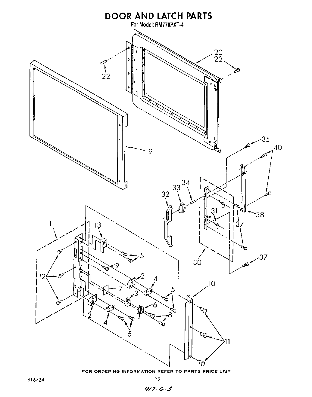 09 - DOOR AND LATCH