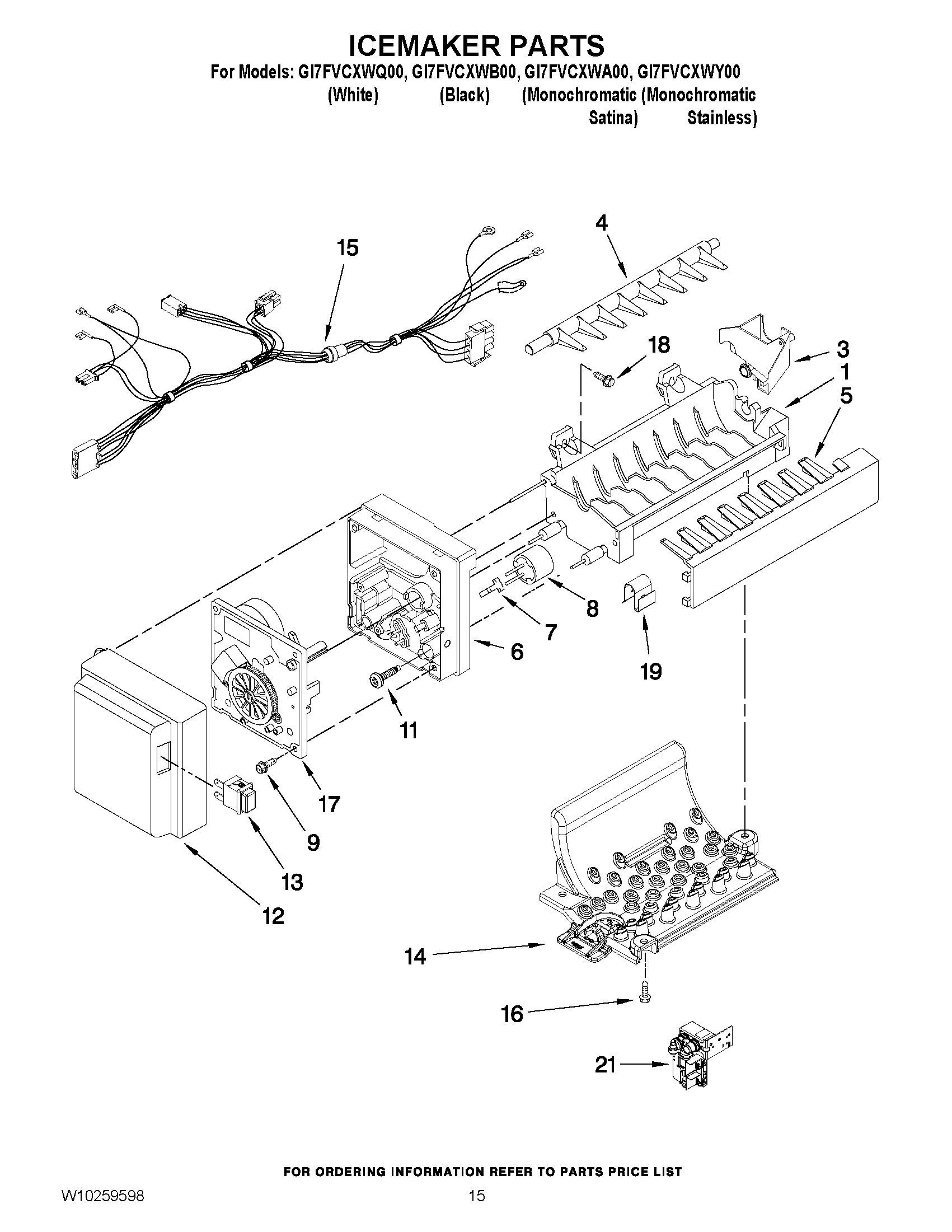 08 - ICEMAKER PARTS