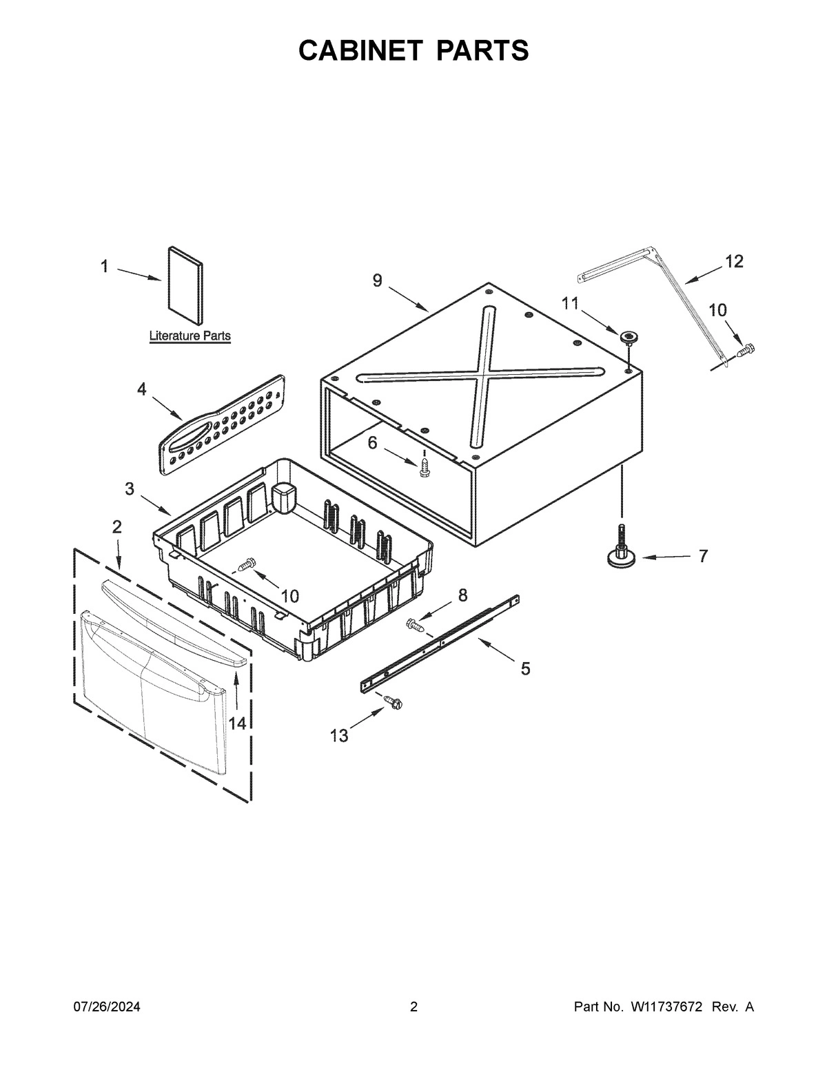 02 - CABINET PARTS