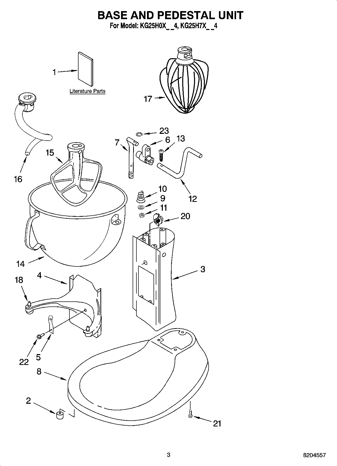 02 - BASE AND PEDESTAL UNIT