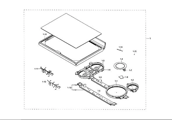 COOKTOP ASY