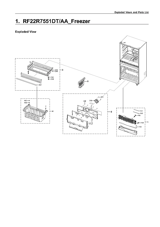 FREEZER PARTS