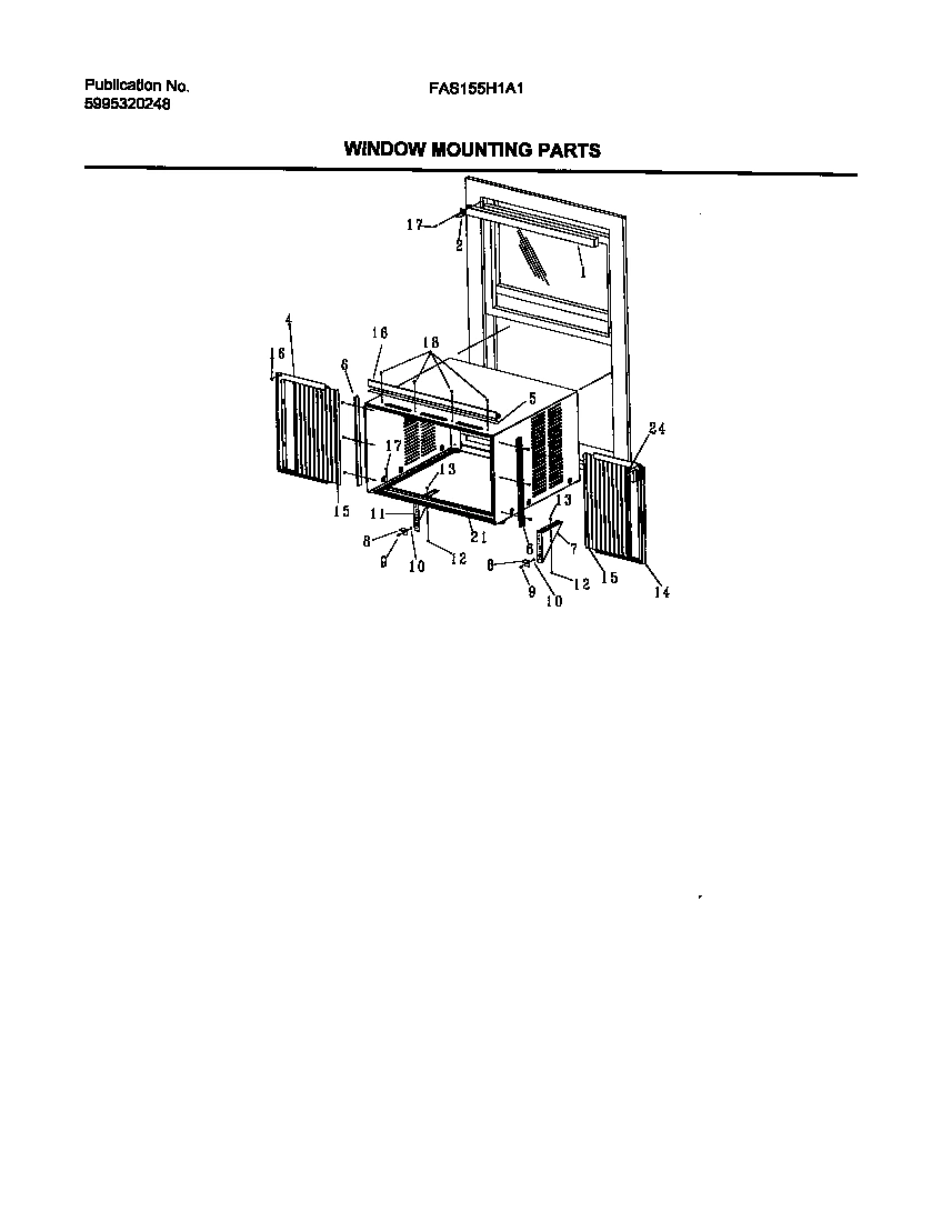06 - WINDOW MOUNTING PARTS