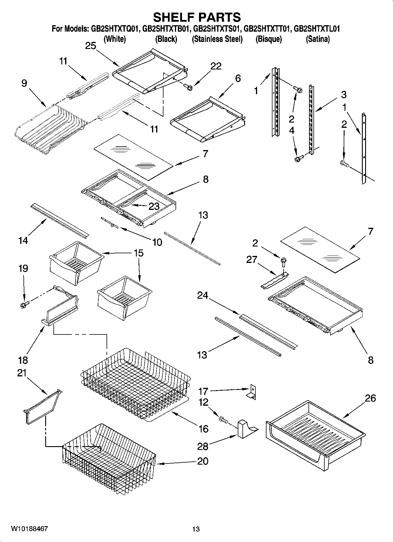 07 - SHELF PARTS