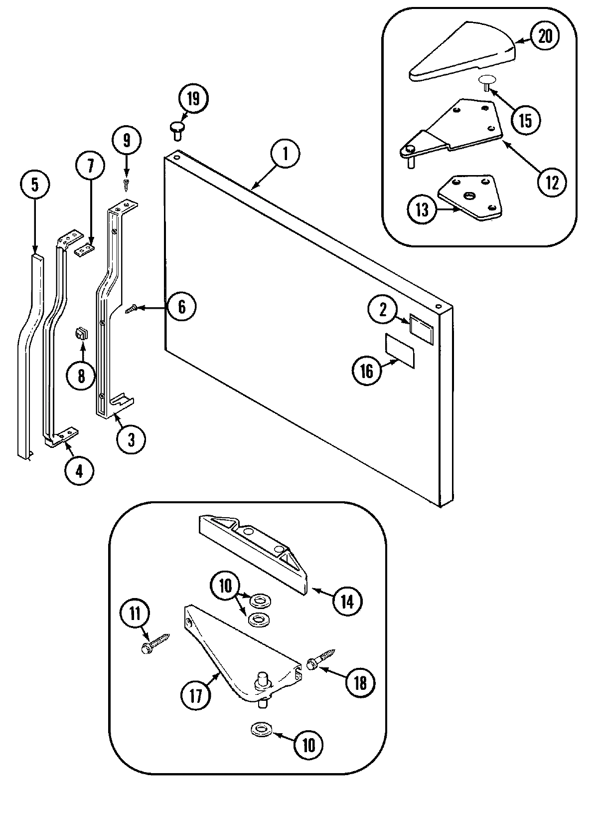 05 - FREEZER OUTER DOOR