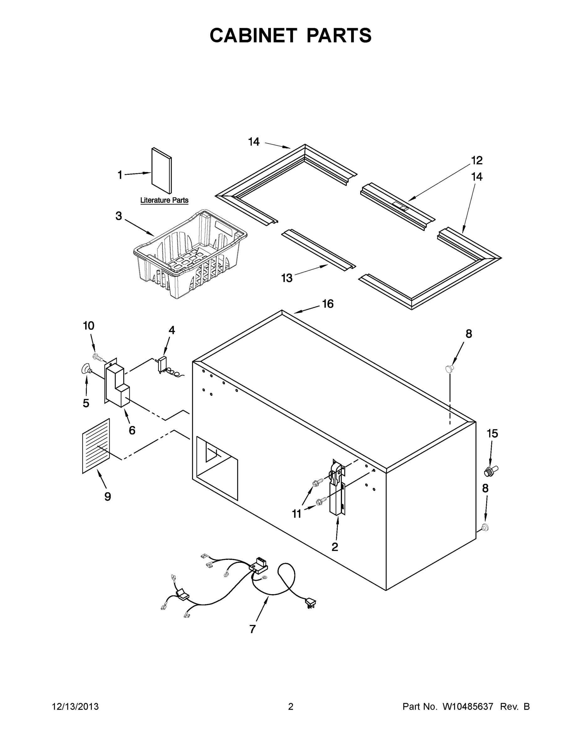 02 - CABINET PARTS