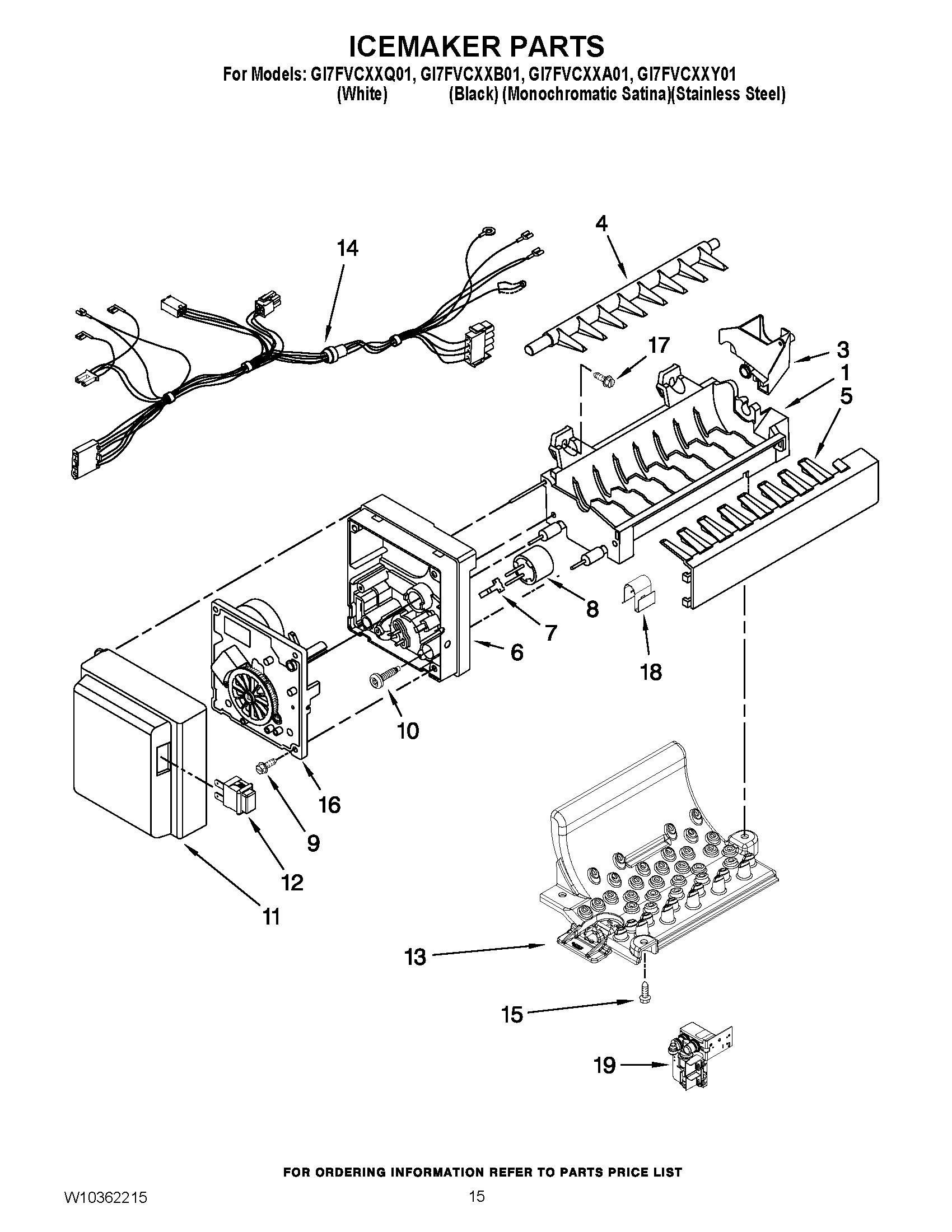08 - ICEMAKER PARTS