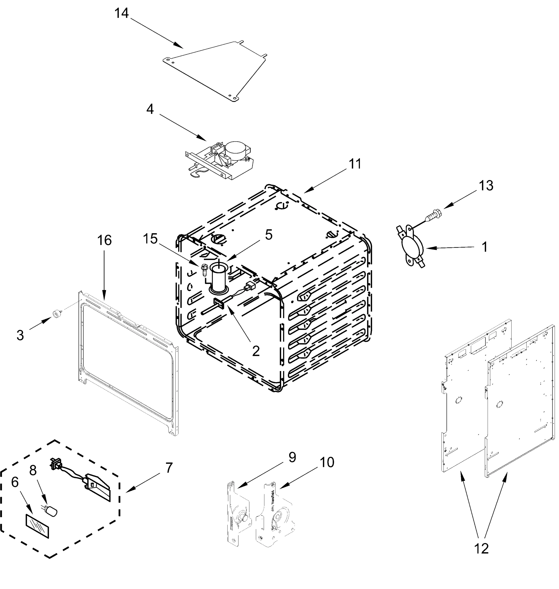 OVEN PARTS