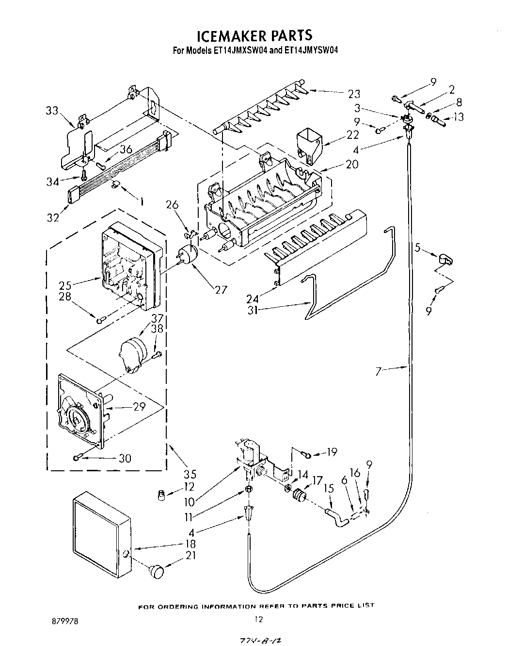 09 - ICEMAKER , LIT/OPTIONAL