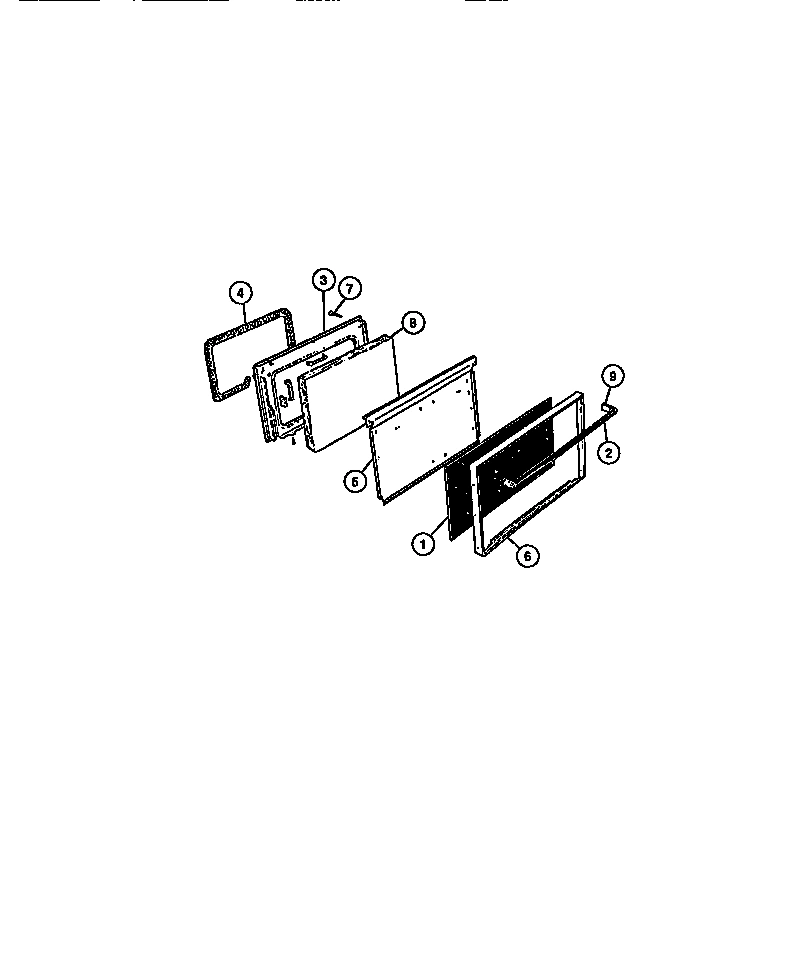 06 - OVEN DOOR