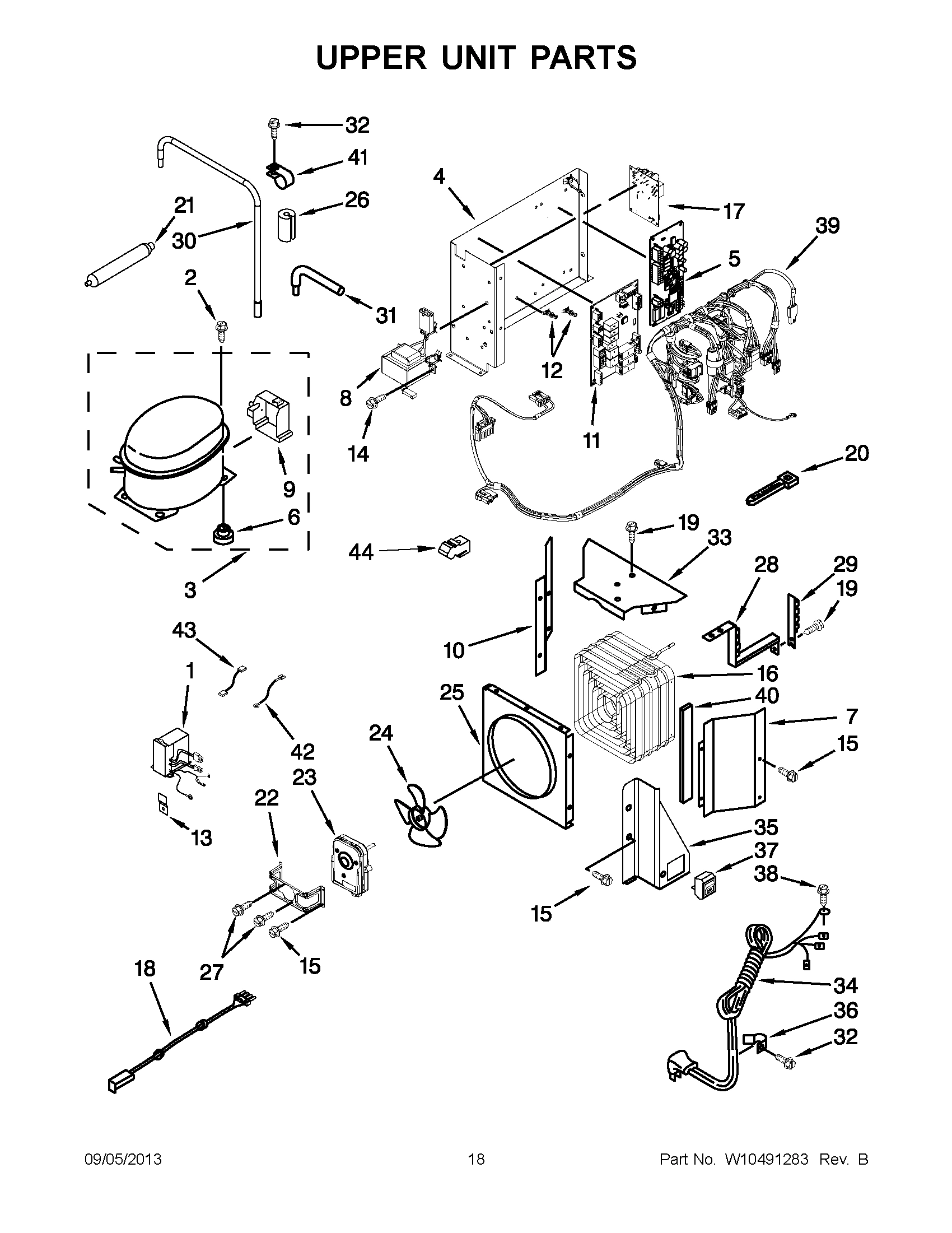 10 - UPPER UNIT PARTS