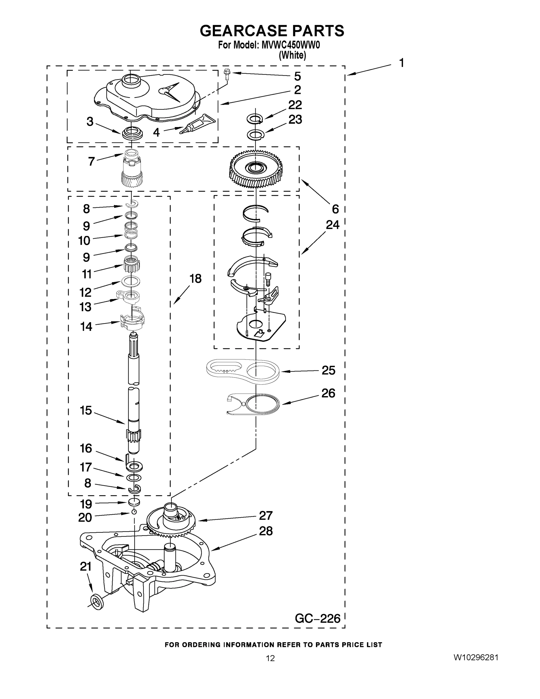 08 - GEARCASE PARTS