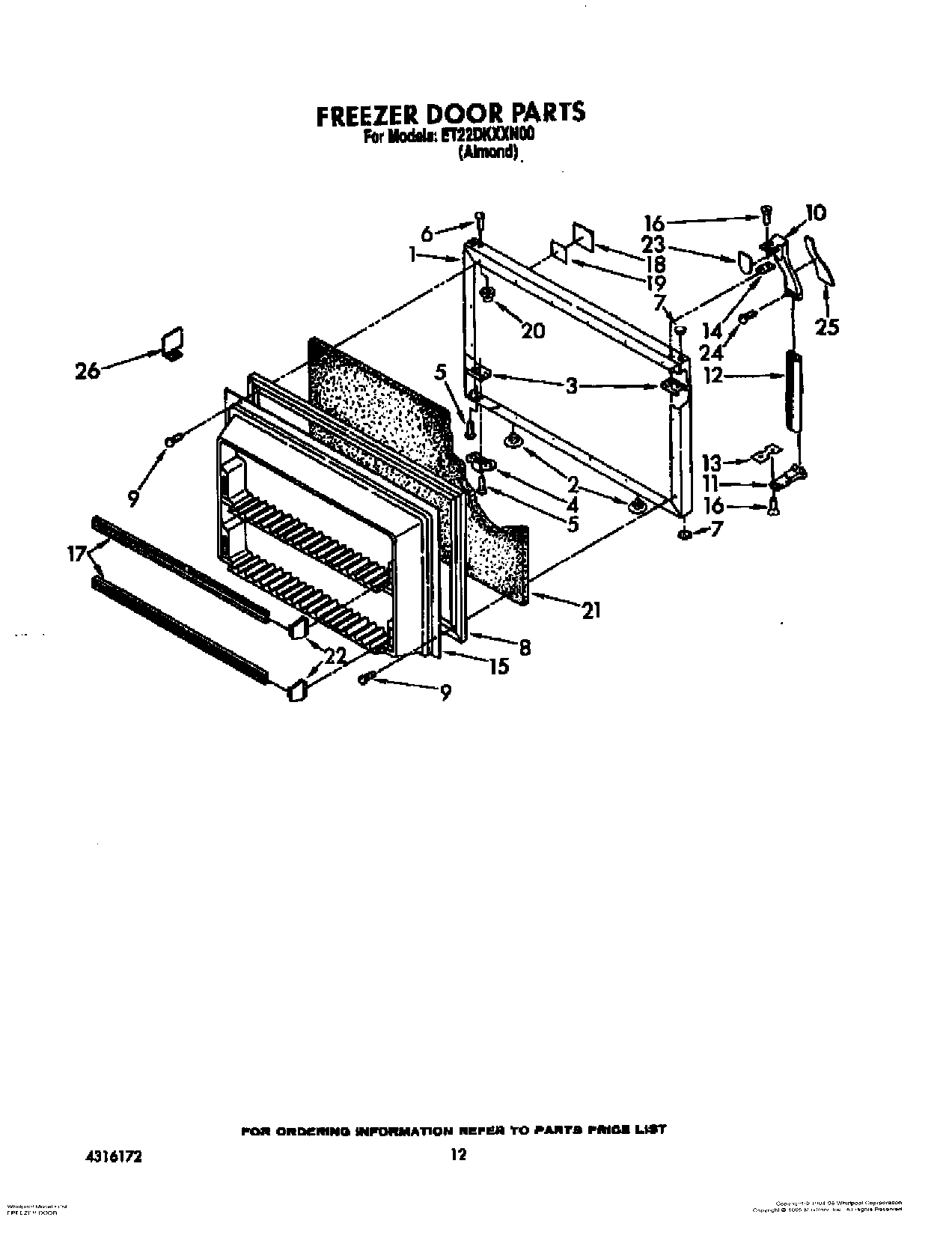 08 - FREEZER DOOR