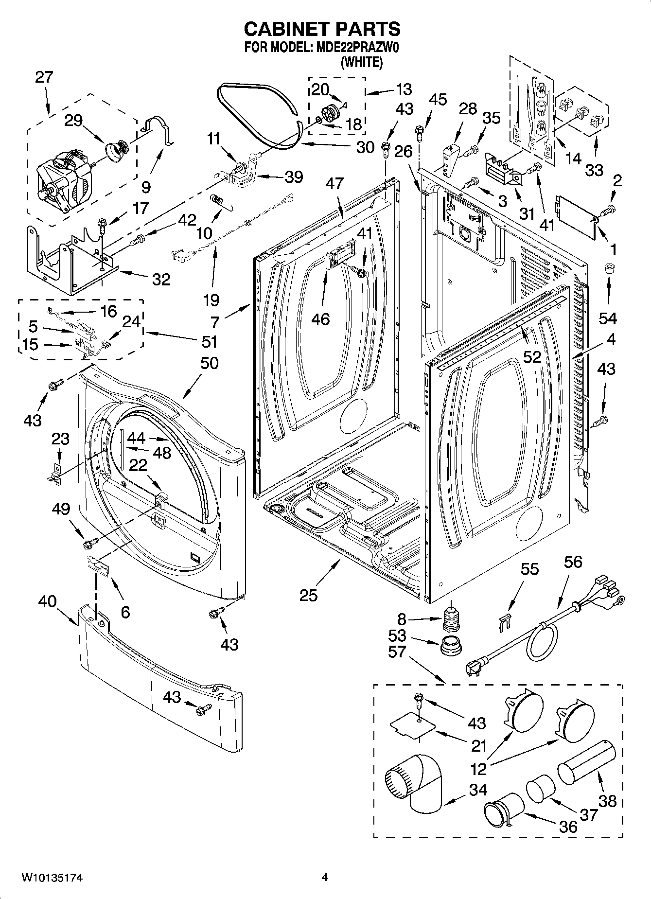 02 - CABINET PARTS