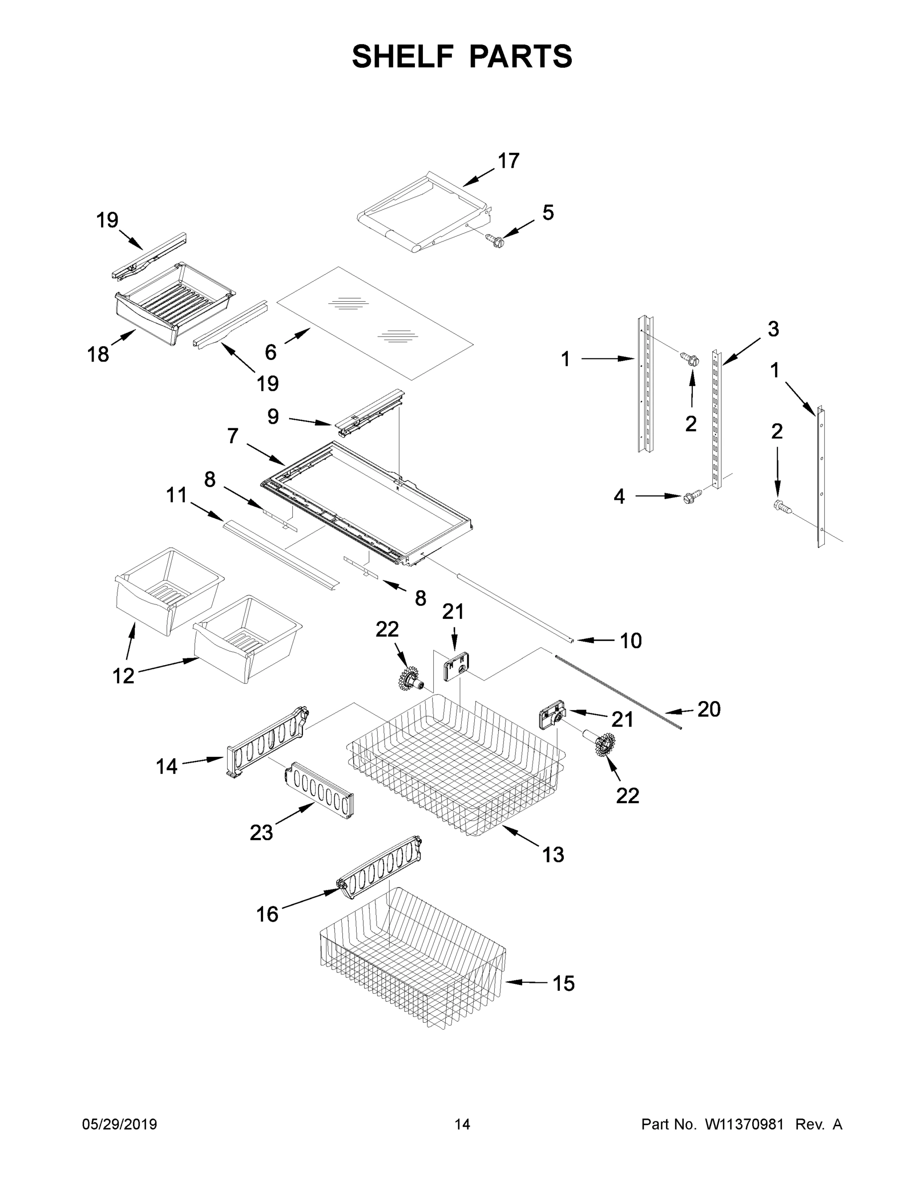 08 - SHELF PARTS