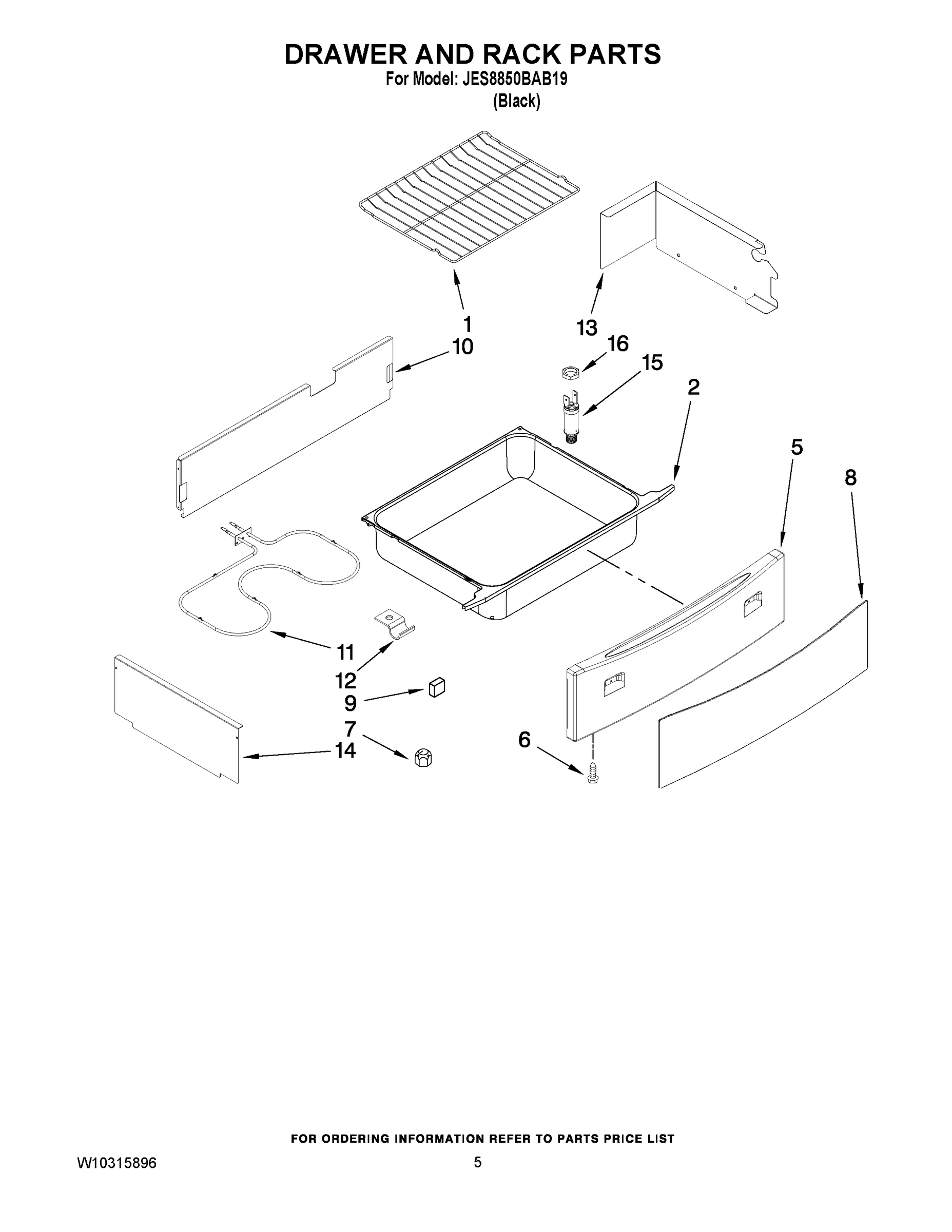 04 - DRAWER AND RACK PARTS