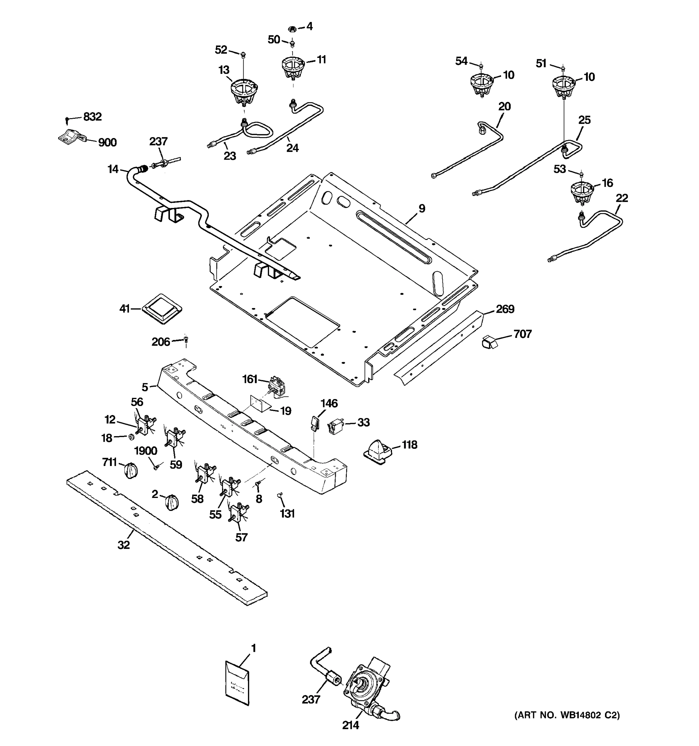 GAS & BURNER PARTS