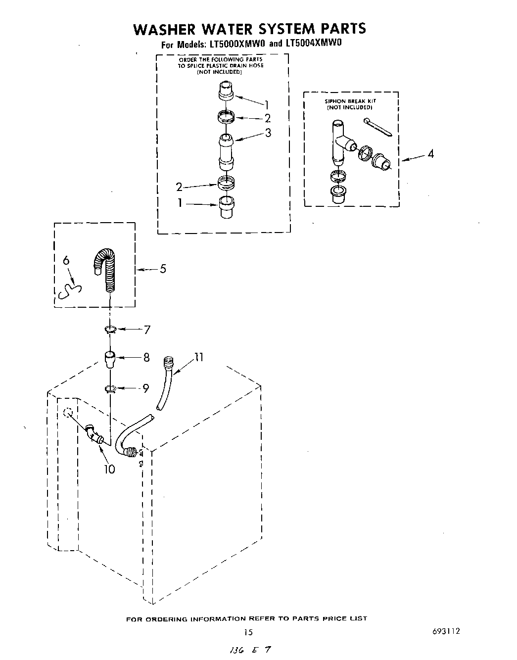12 - WASHER WATER SYSTEM