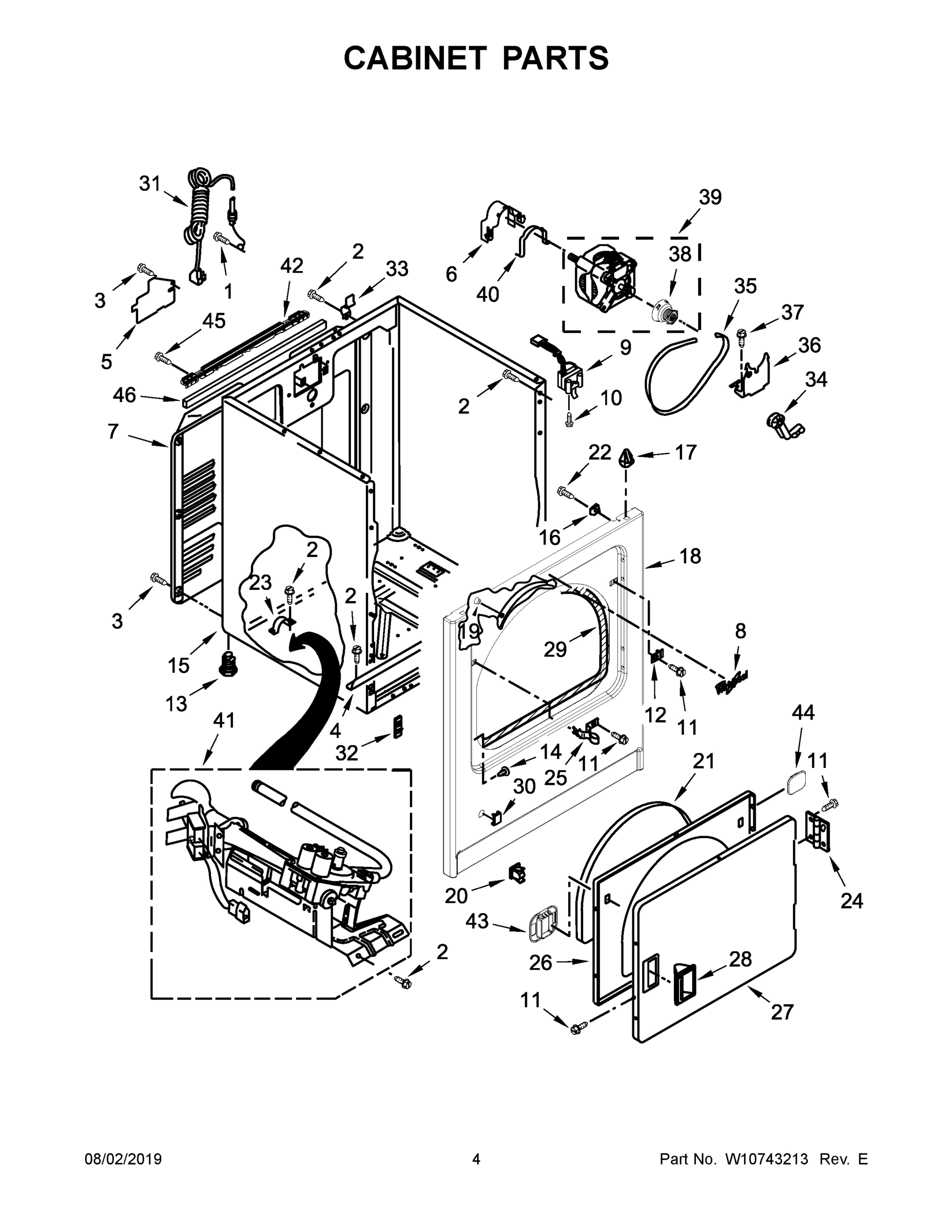 03 - CABINET PARTS