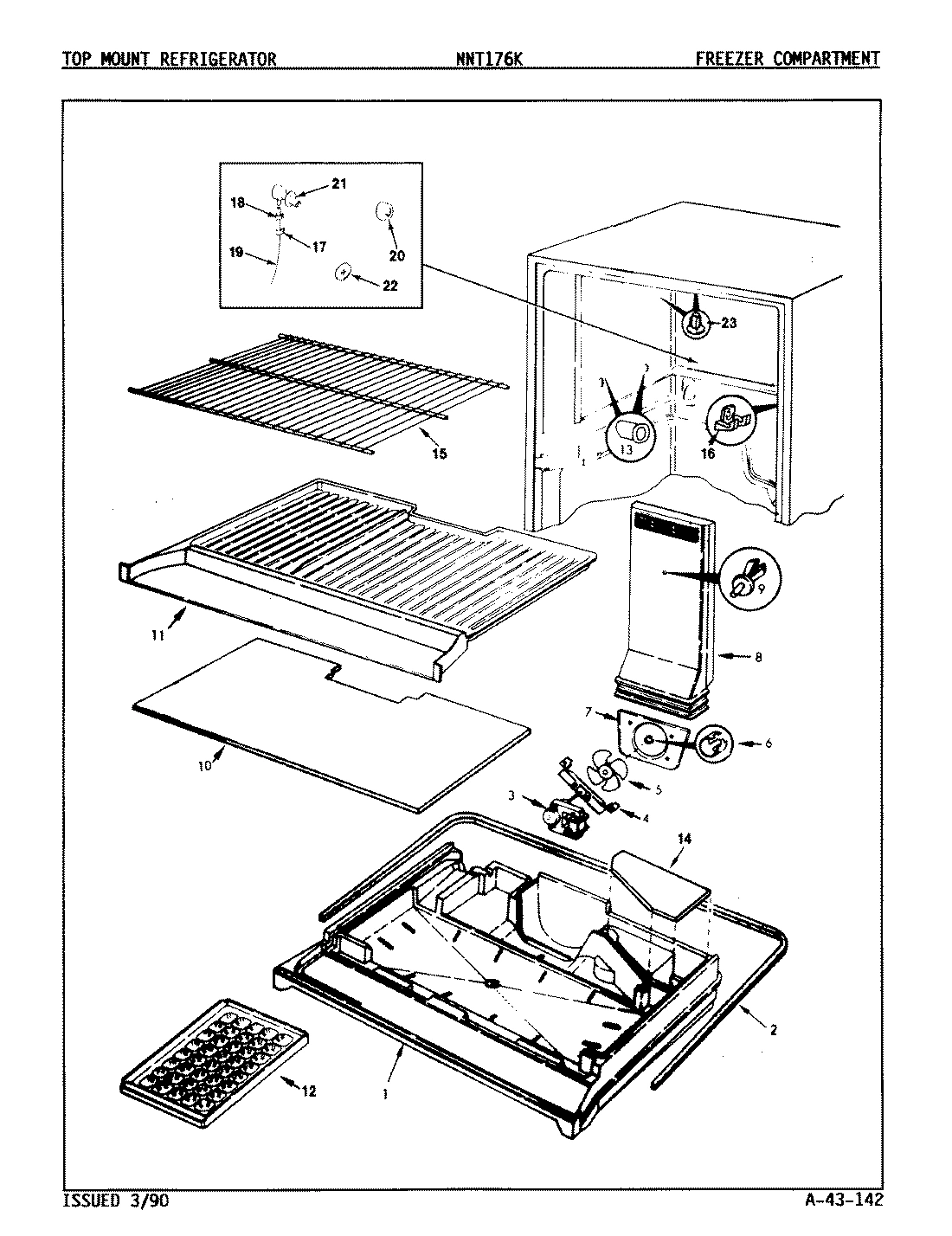 01 - FREEZER COMPARTMENT