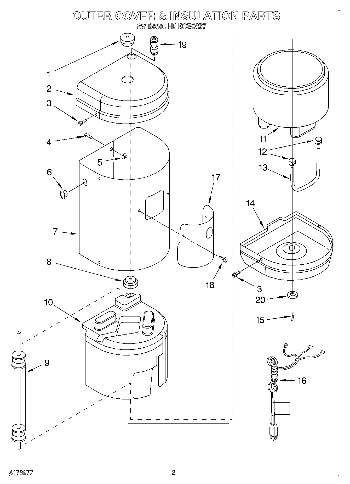 02 - OUTER COVER & INSULATION, LITERATURE