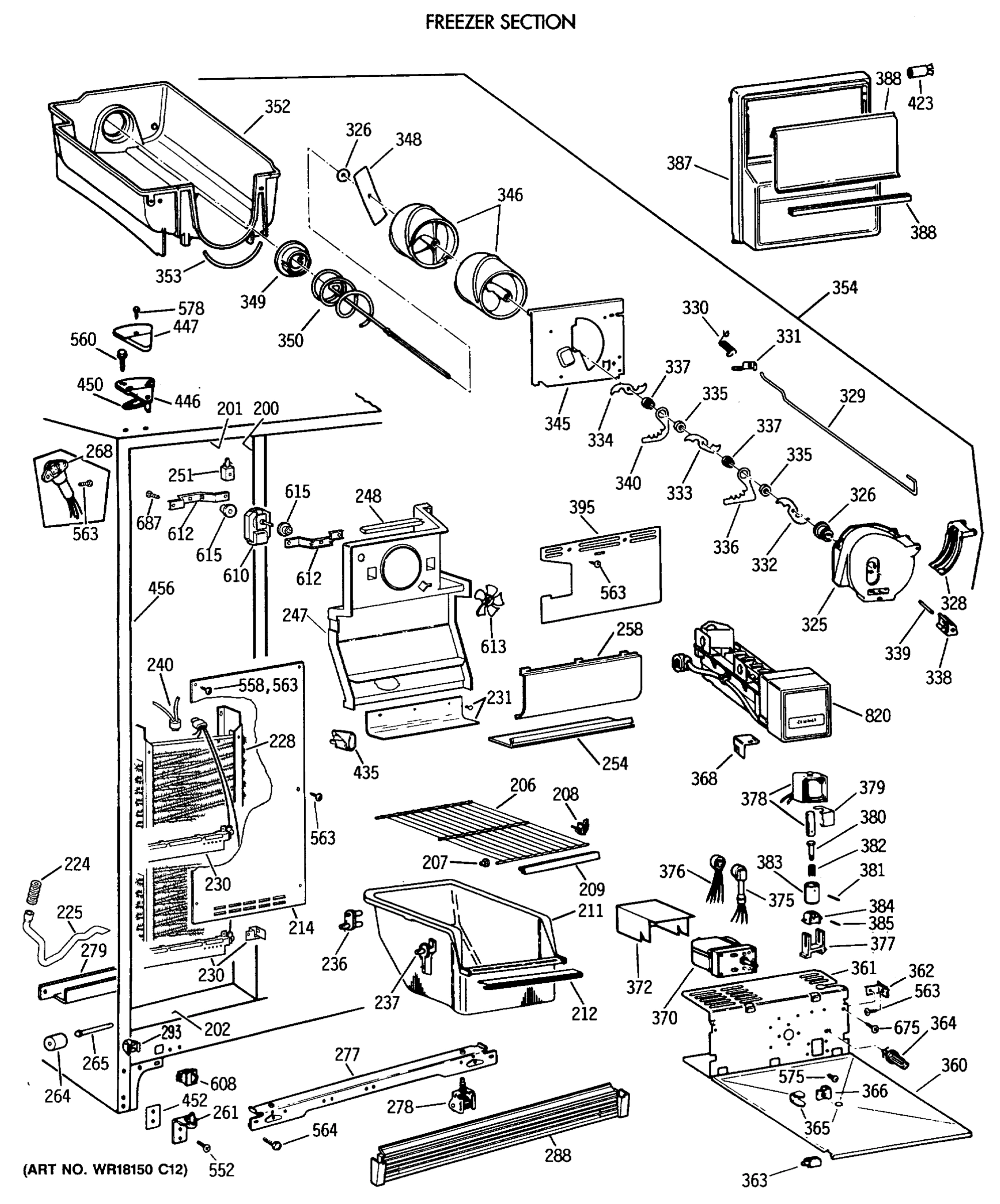 FREEZER SECTION