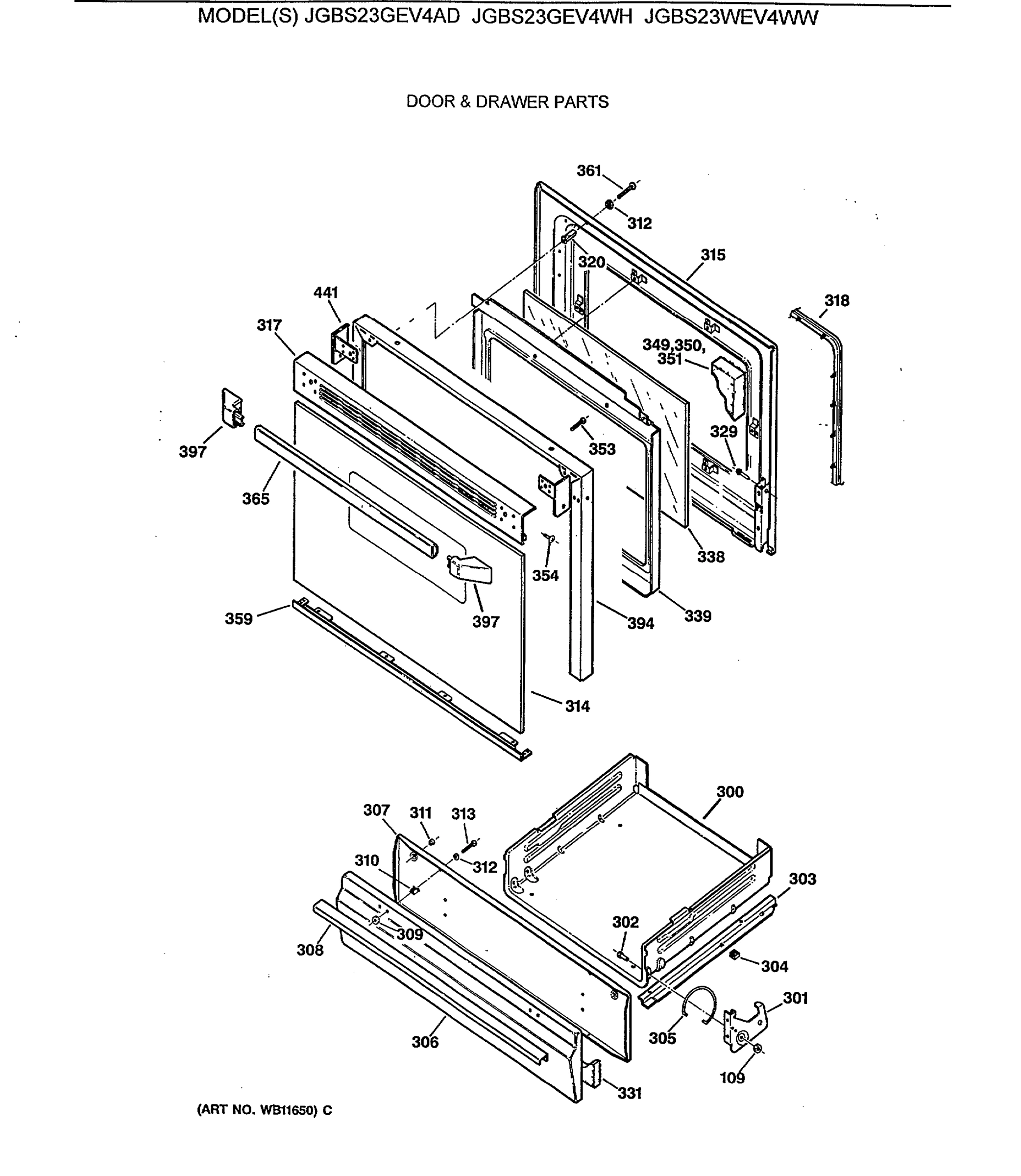DOOR & DRAWER PARTS