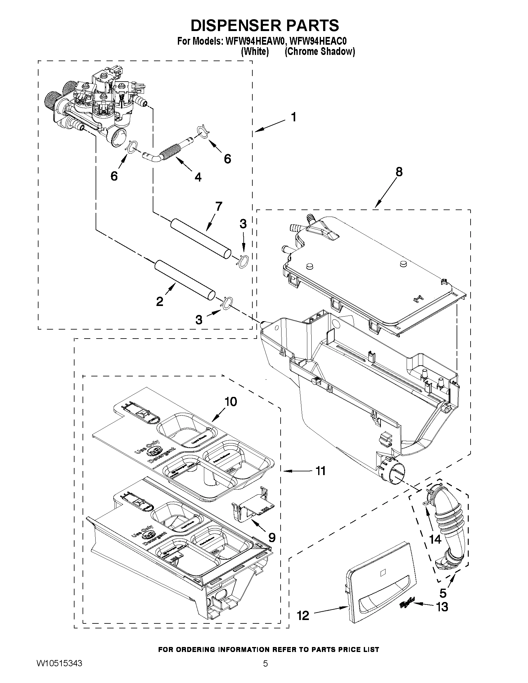 04 - DISPENSER PARTS
