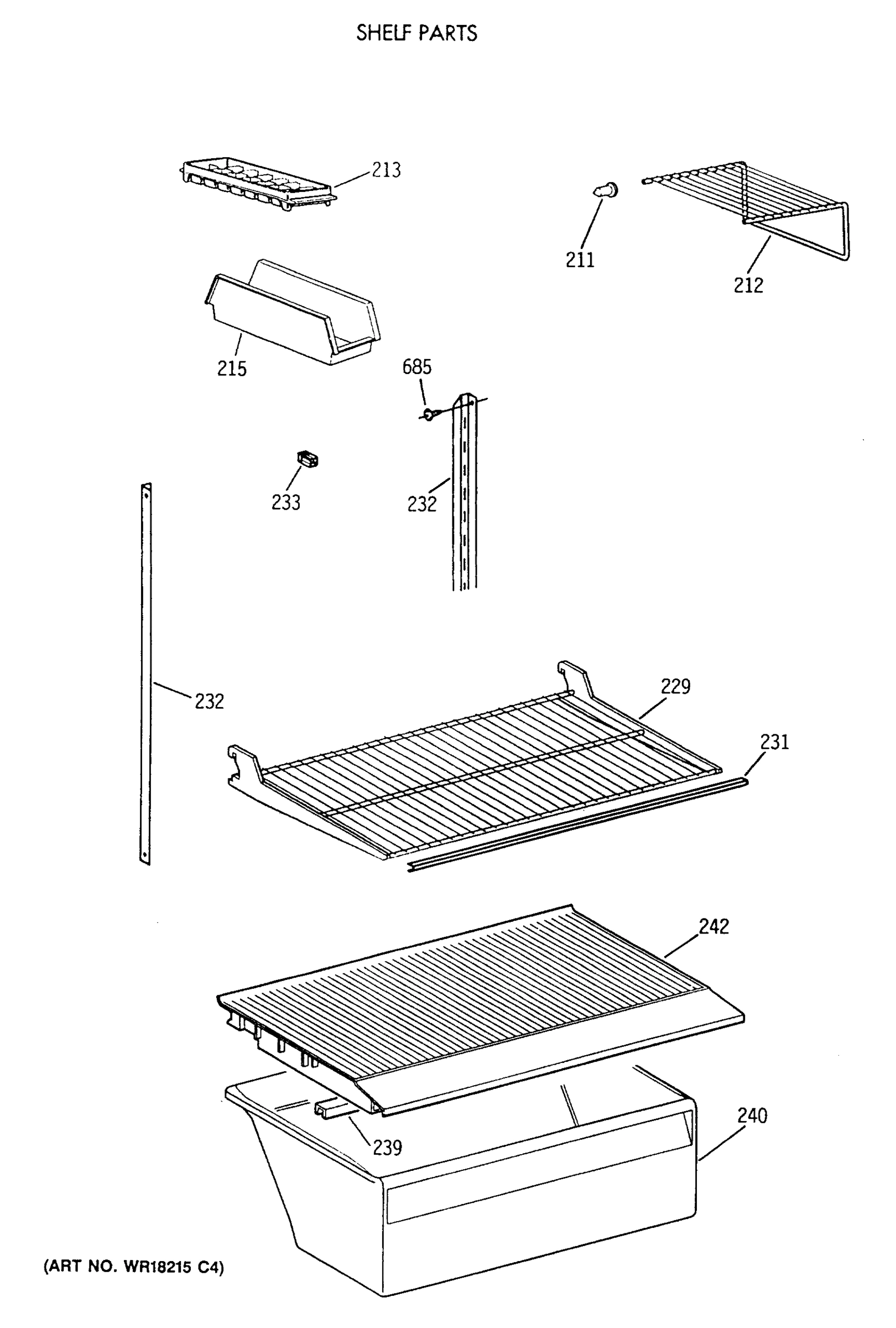 SHELF PARTS