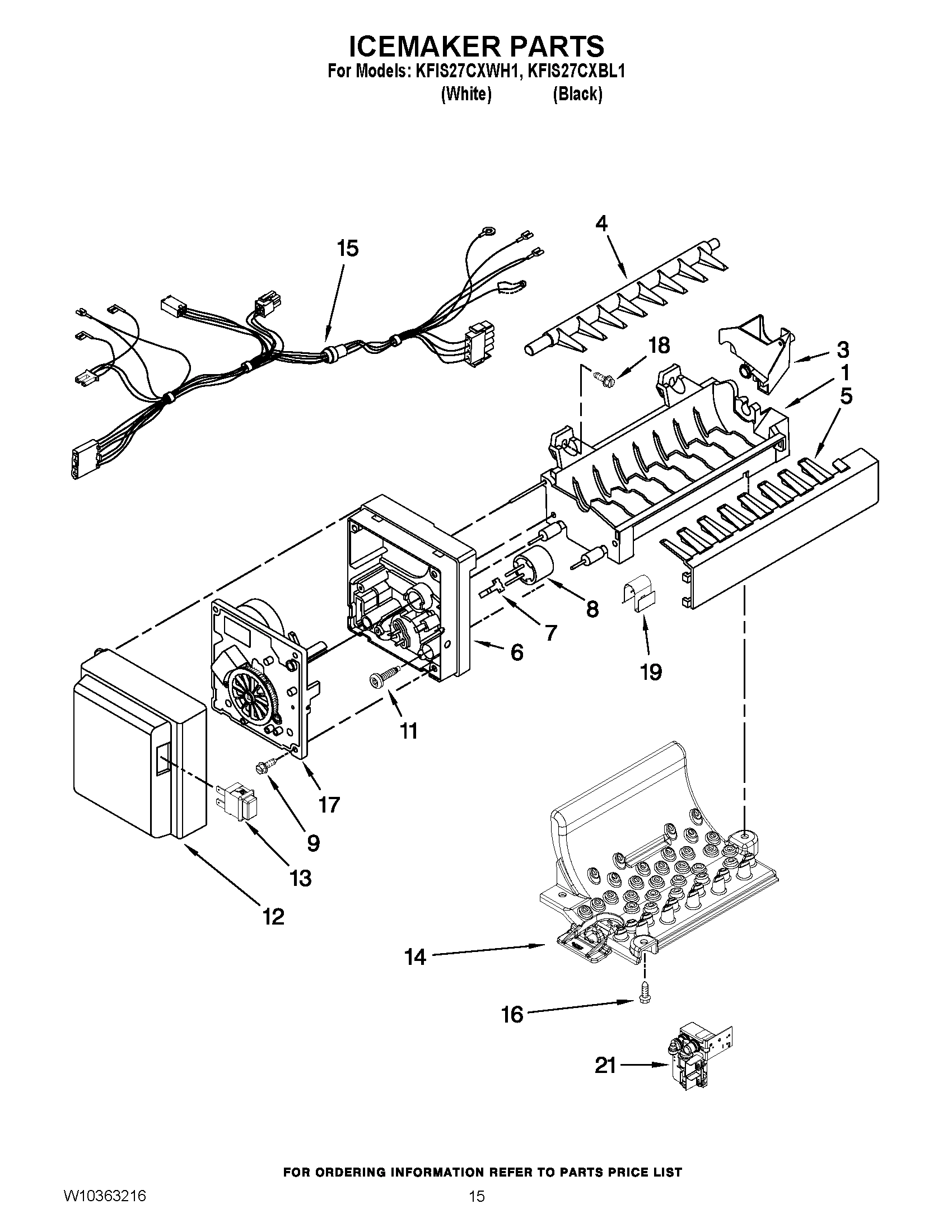 08 - ICEMAKER PARTS