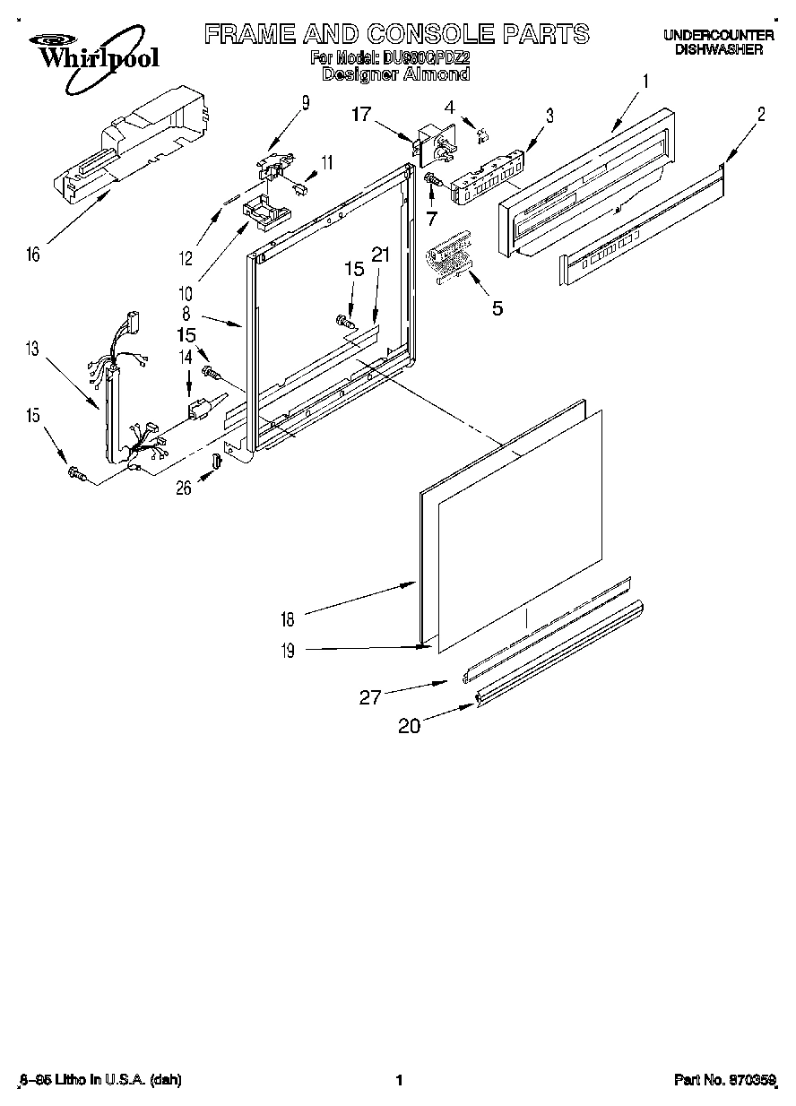 01 - FRAME AND CONSOLE