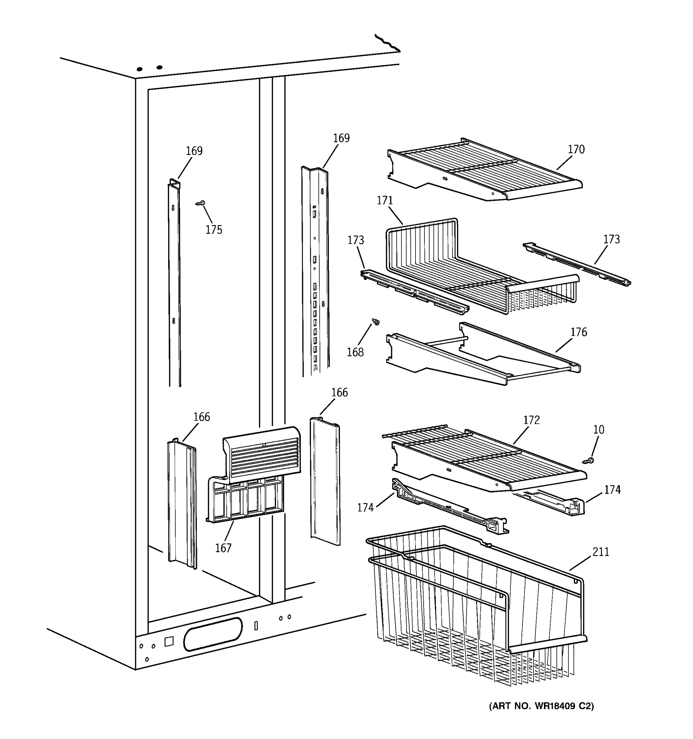 FREEZER SHELVES