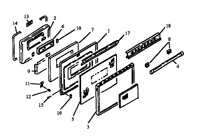 06 - OVEN DOOR ASSY