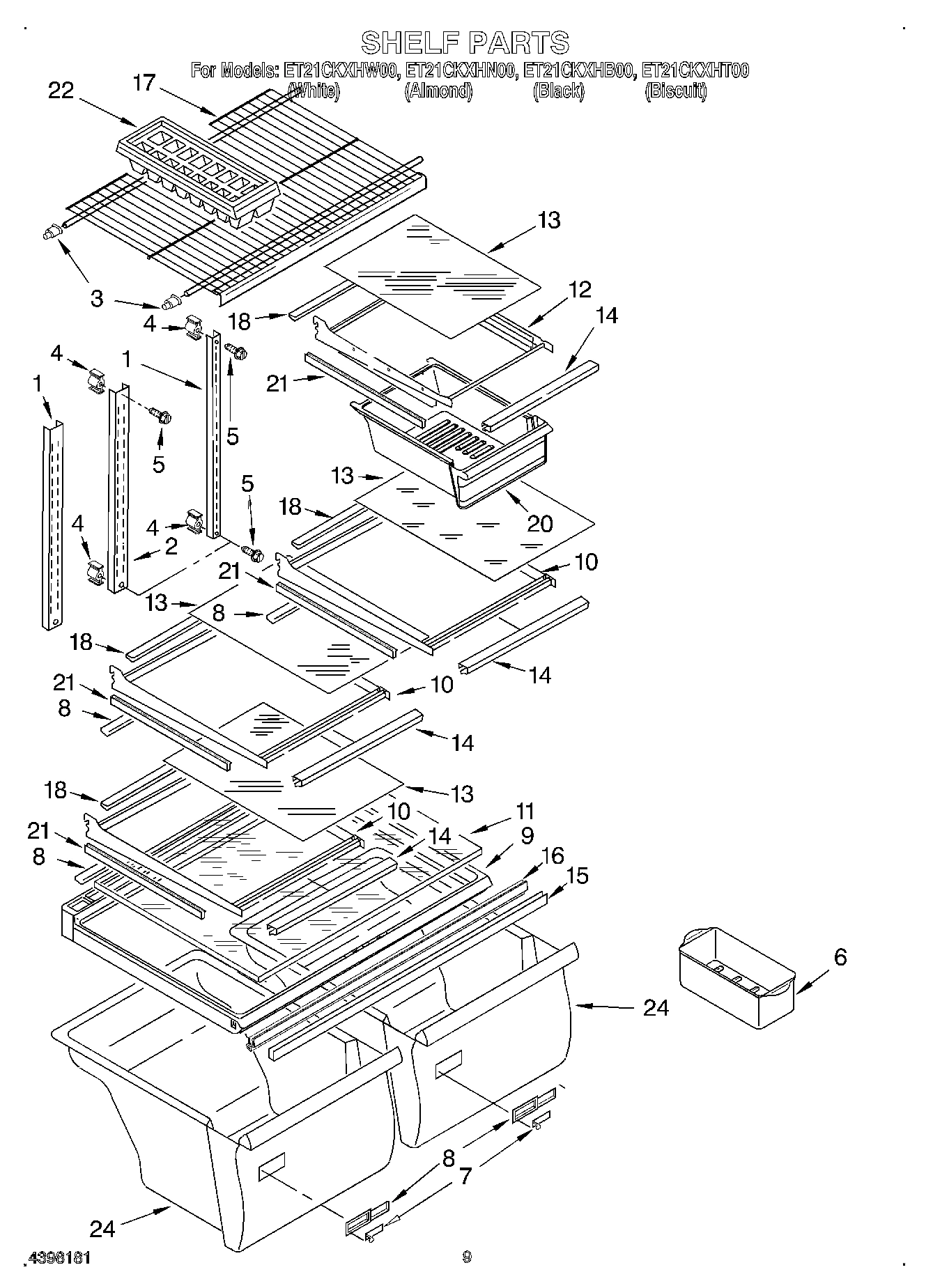 05 - SHELF, LIT/OPTIONAL
