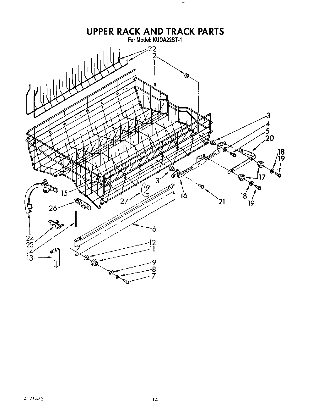 11 - UPPER RACK AND TRACK