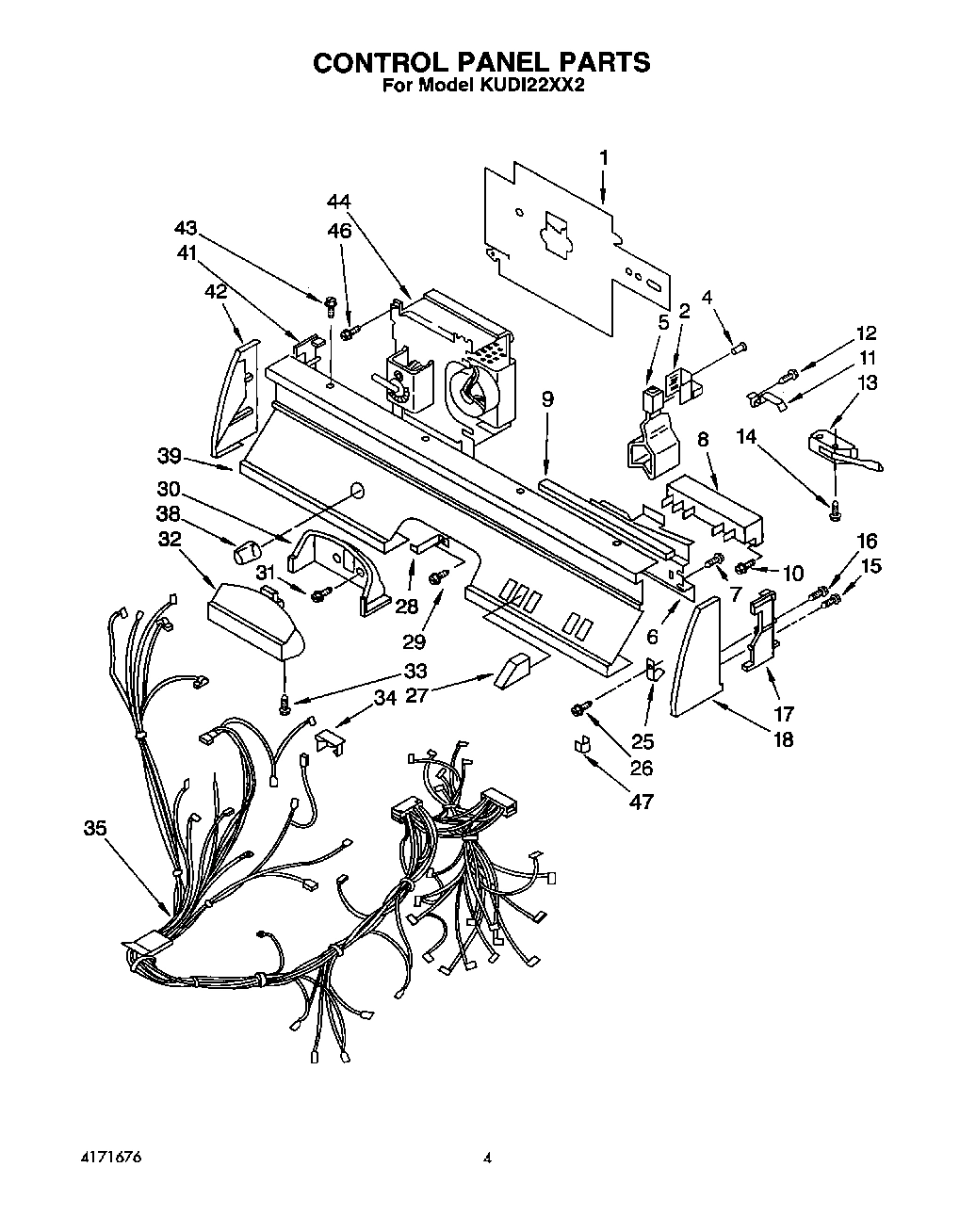 04 - CONTROL PANEL, LIT/OPTIONAL