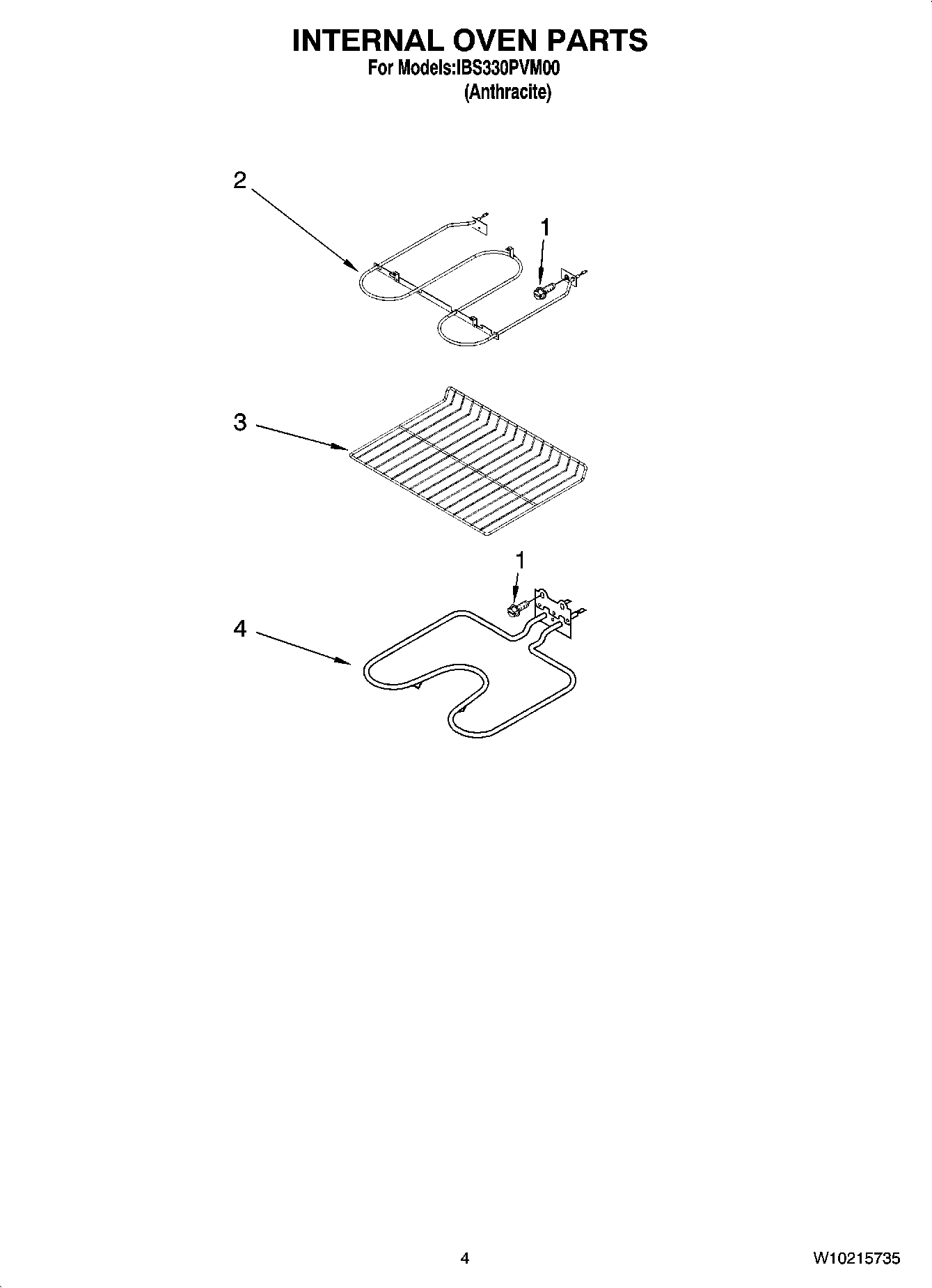 03 - INTERNAL OVEN PARTS
