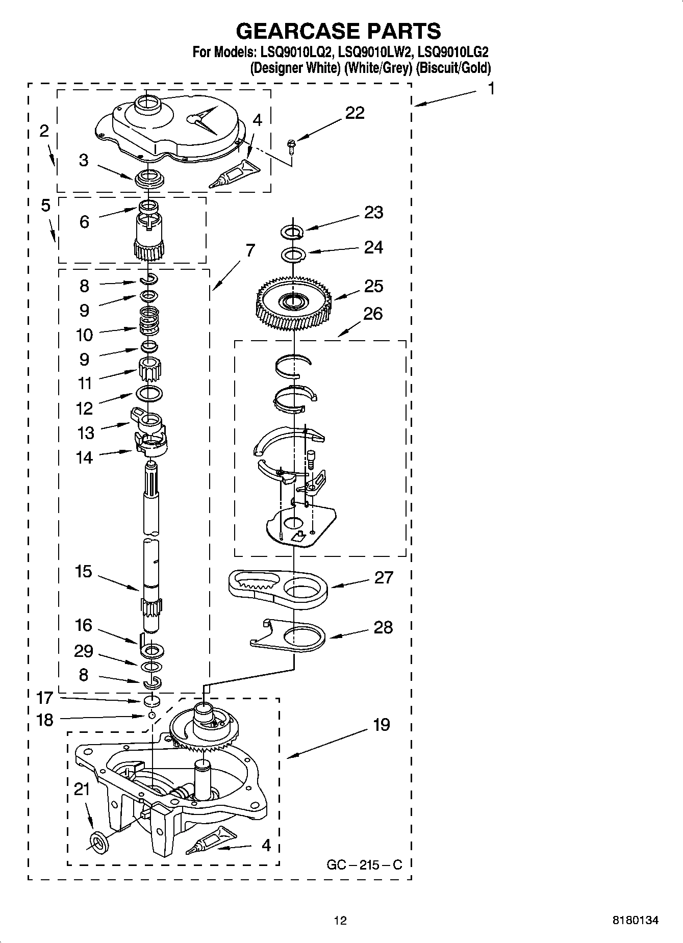 08 - GEARCASE PARTS