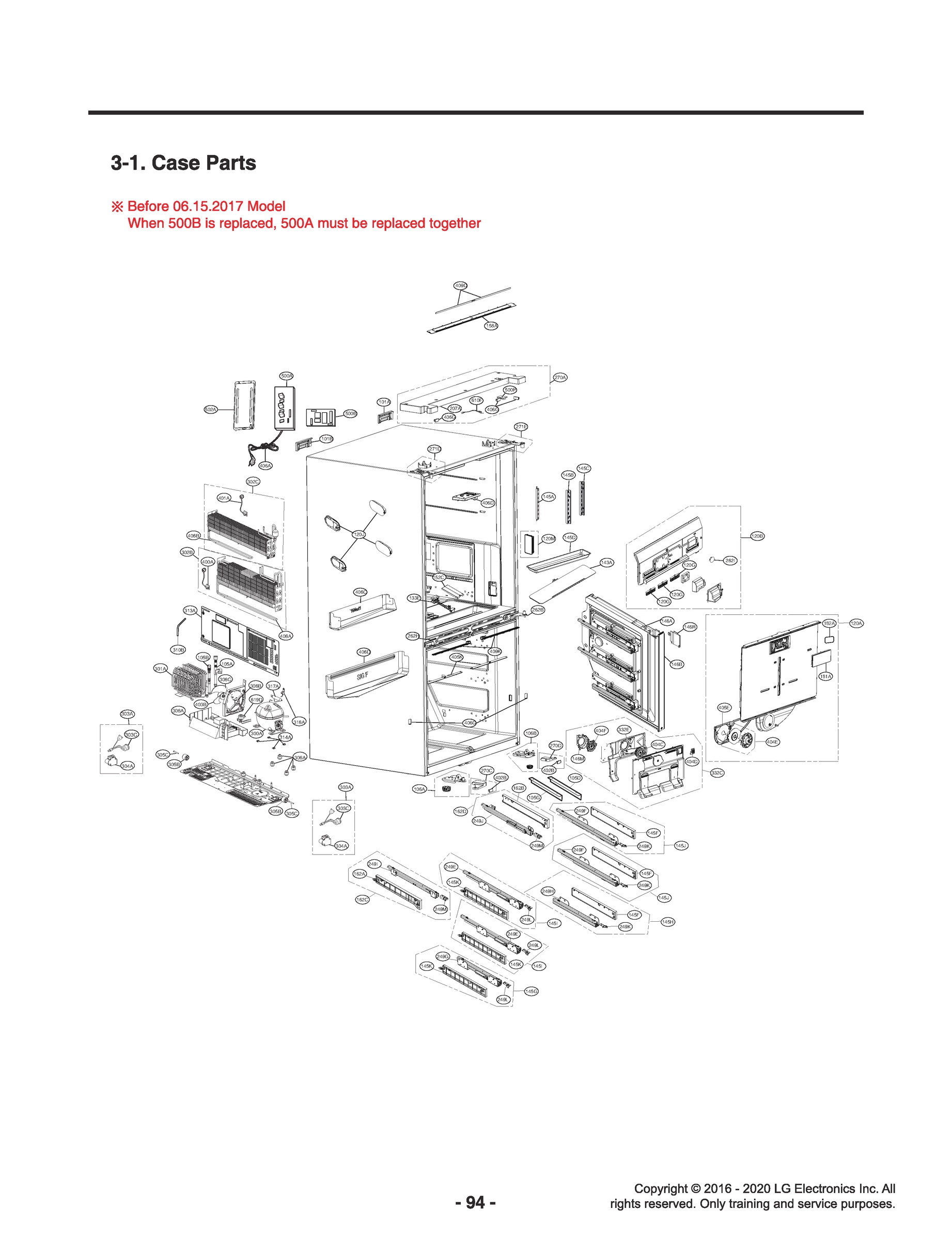 CASE PARTS