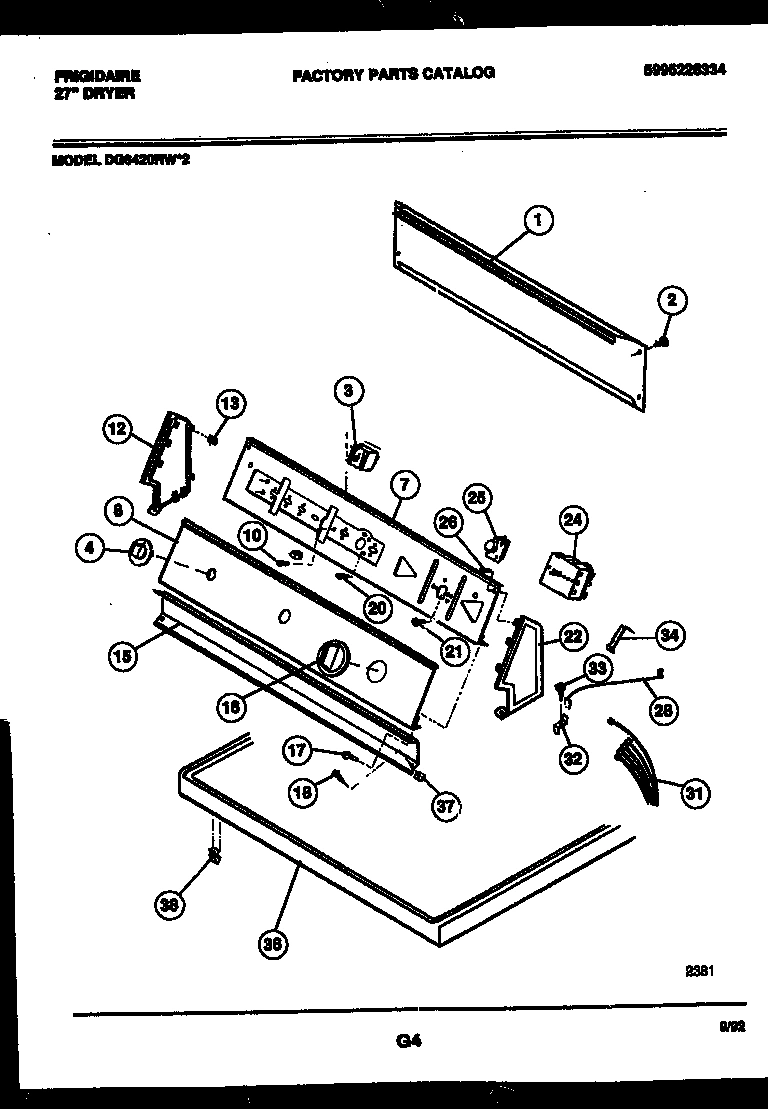 04 - CONSOLE AND CONTROL PARTS