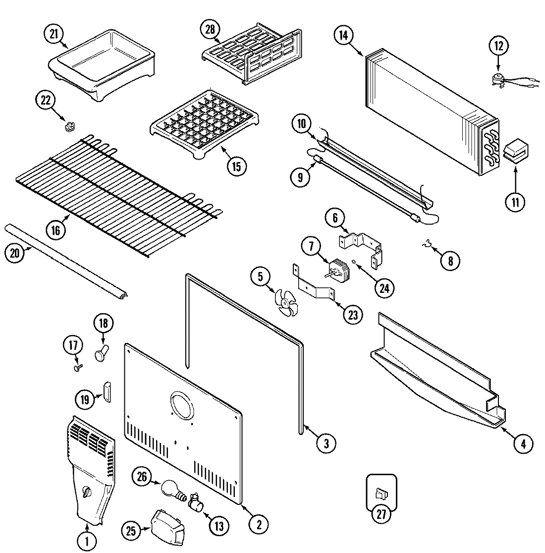 03 - FREEZER COMPARTMENT