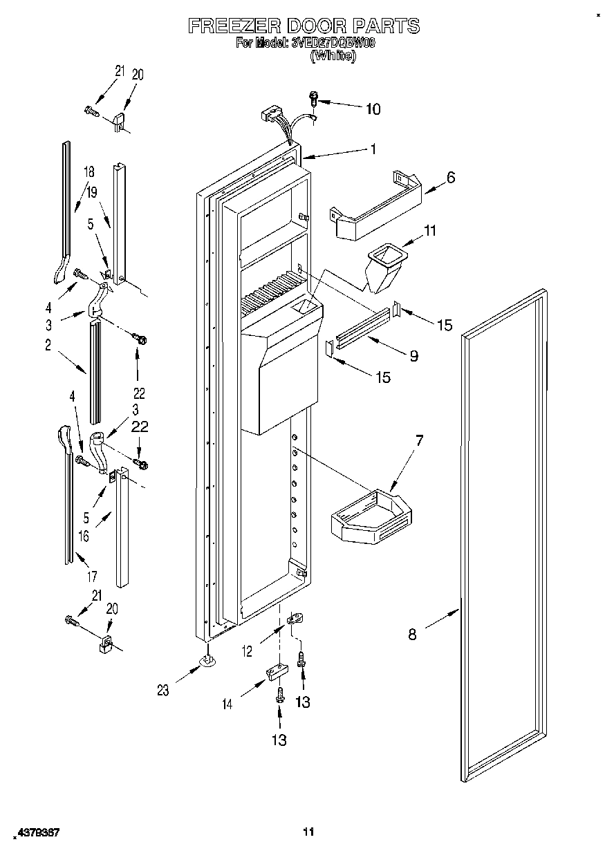 07 - FREEZER DOOR