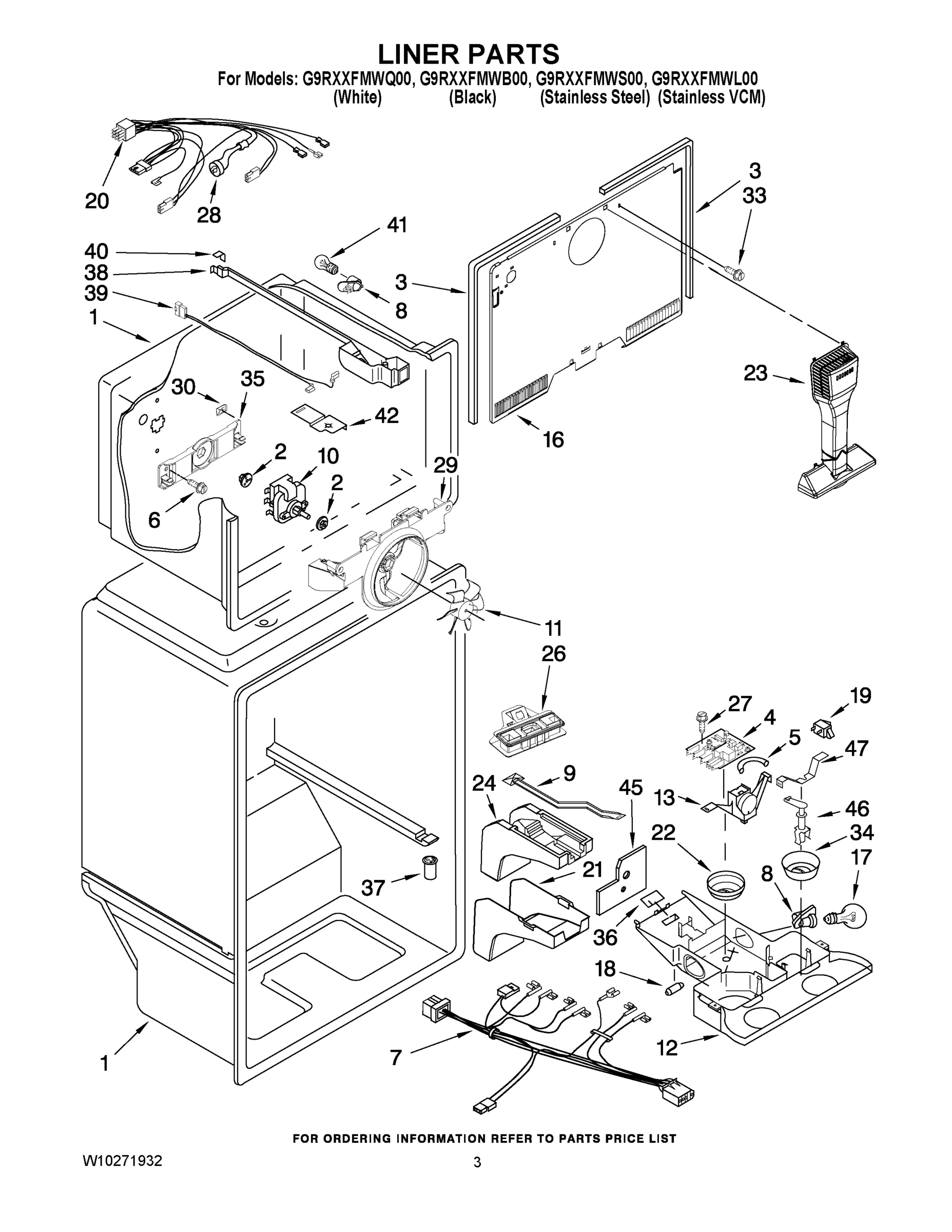 02 - LINER PARTS
