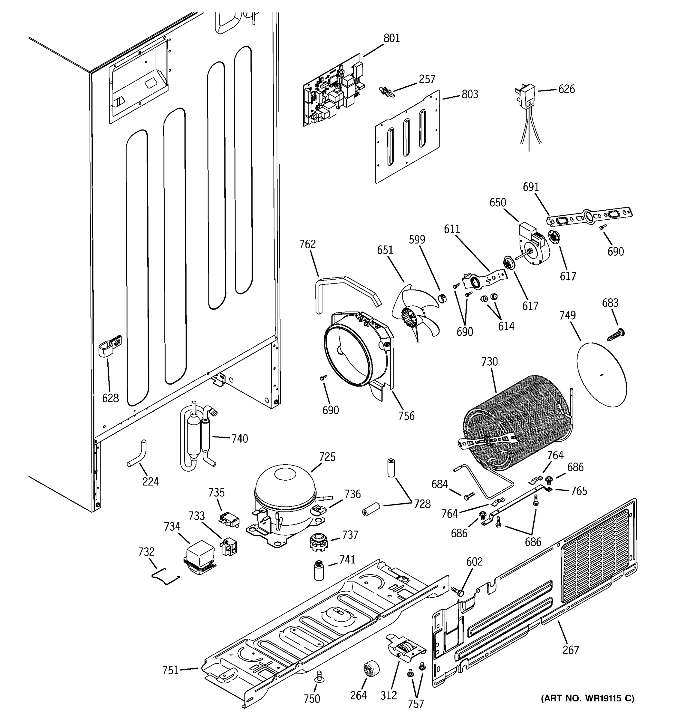 SEALED SYSTEM & MOTHER BOARD