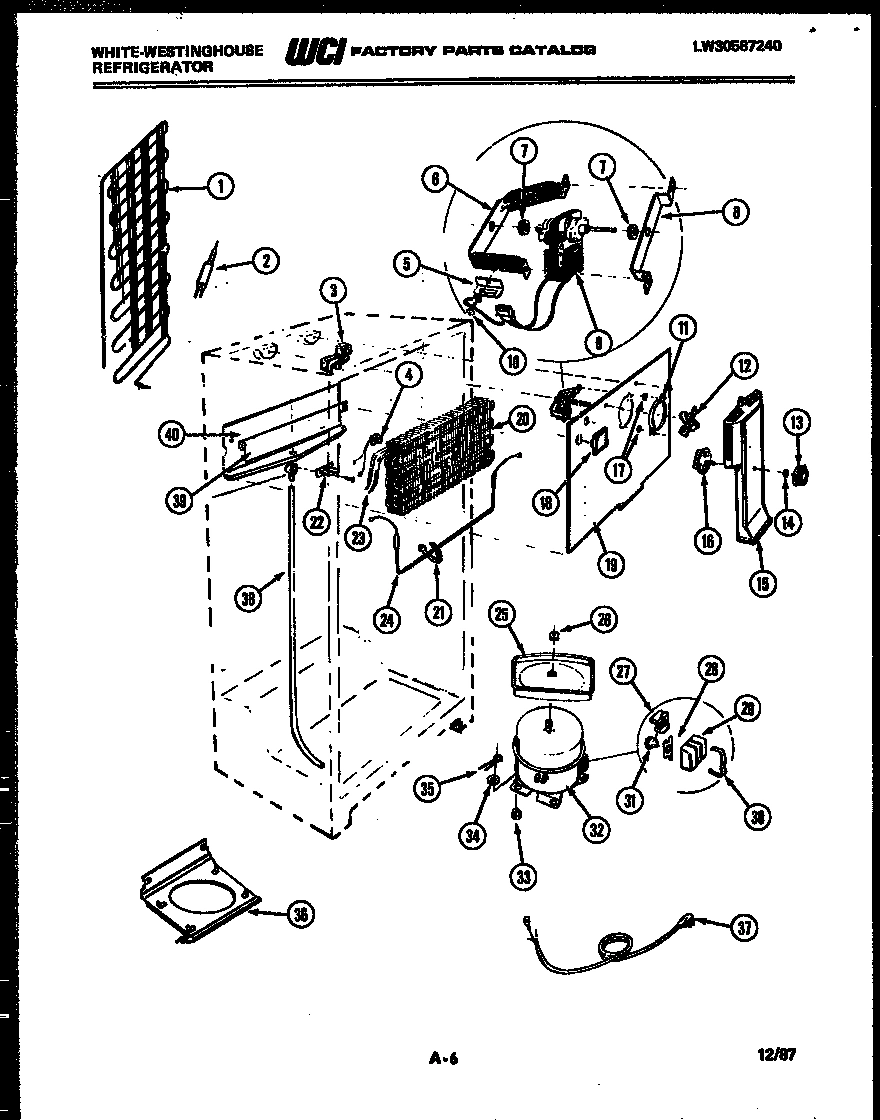 04 - SYSTEM AND AUTOMATIC DEFROST PARTS