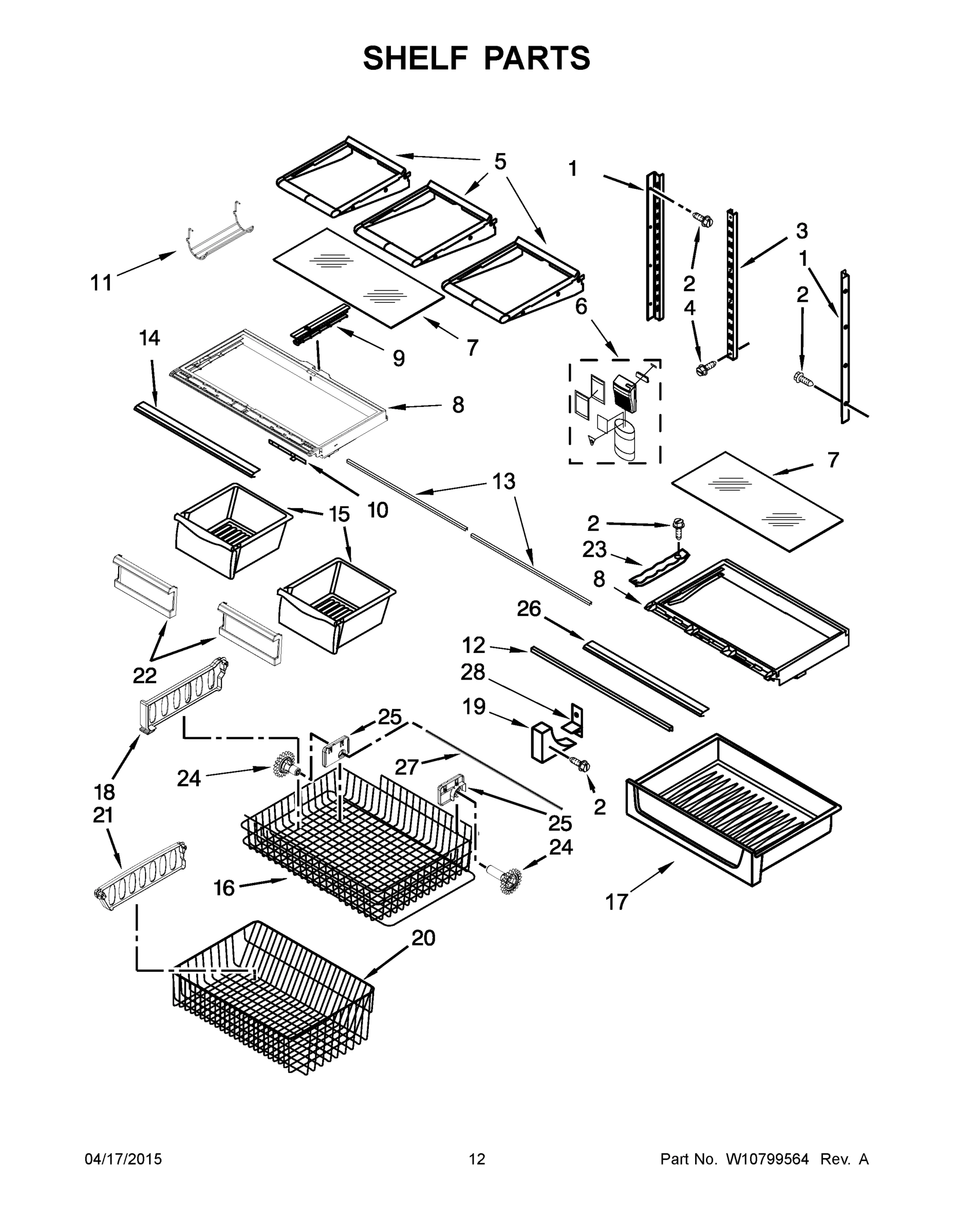 07 - SHELF PARTS