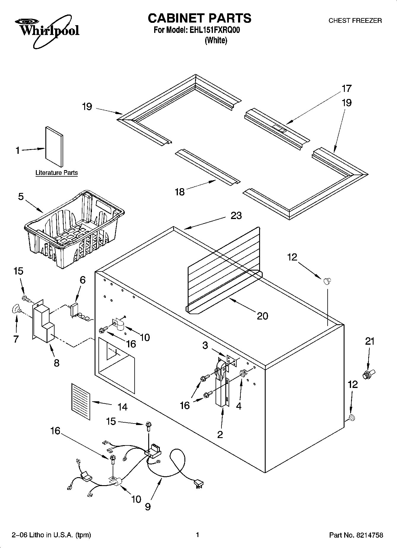 01 - CABINET PARTS