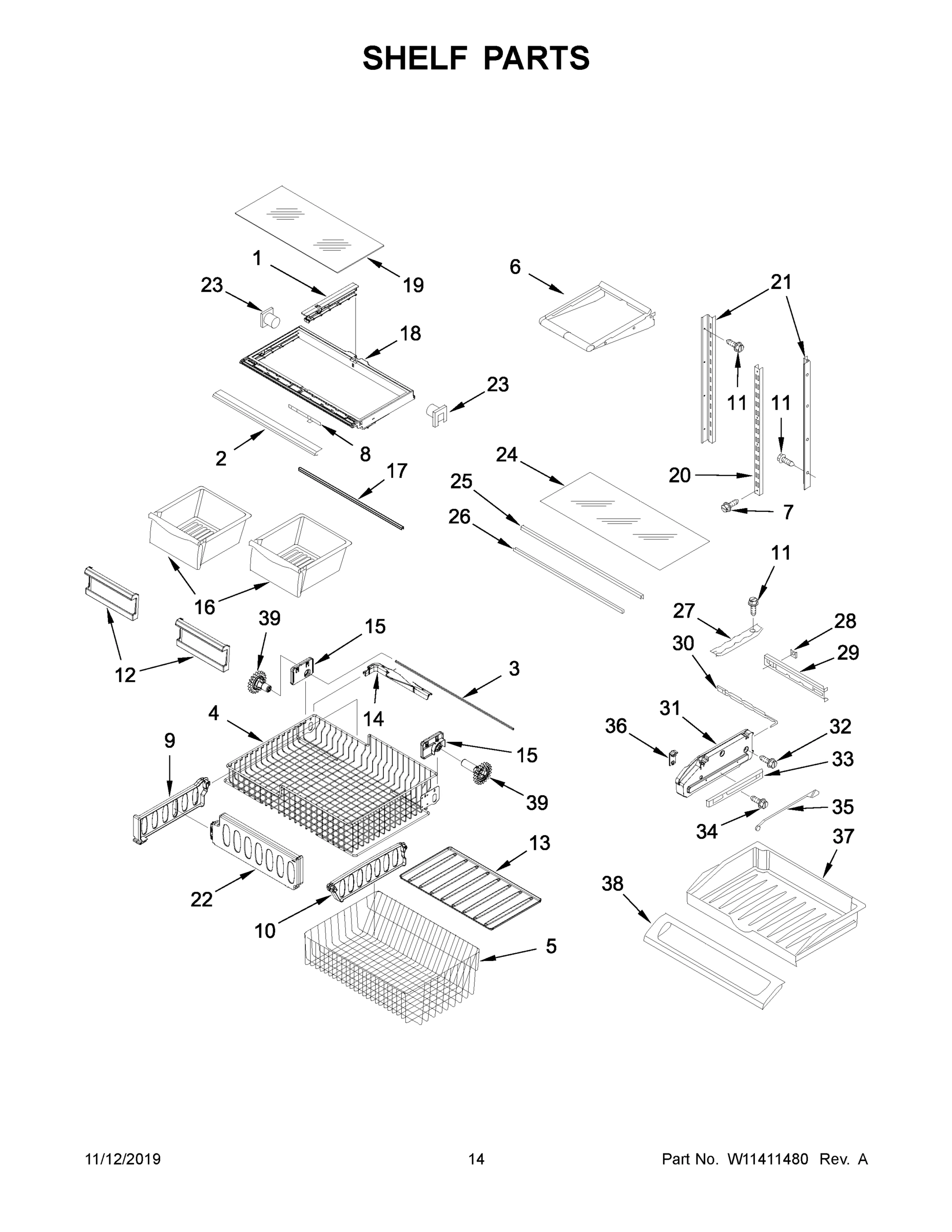08 - SHELF PARTS