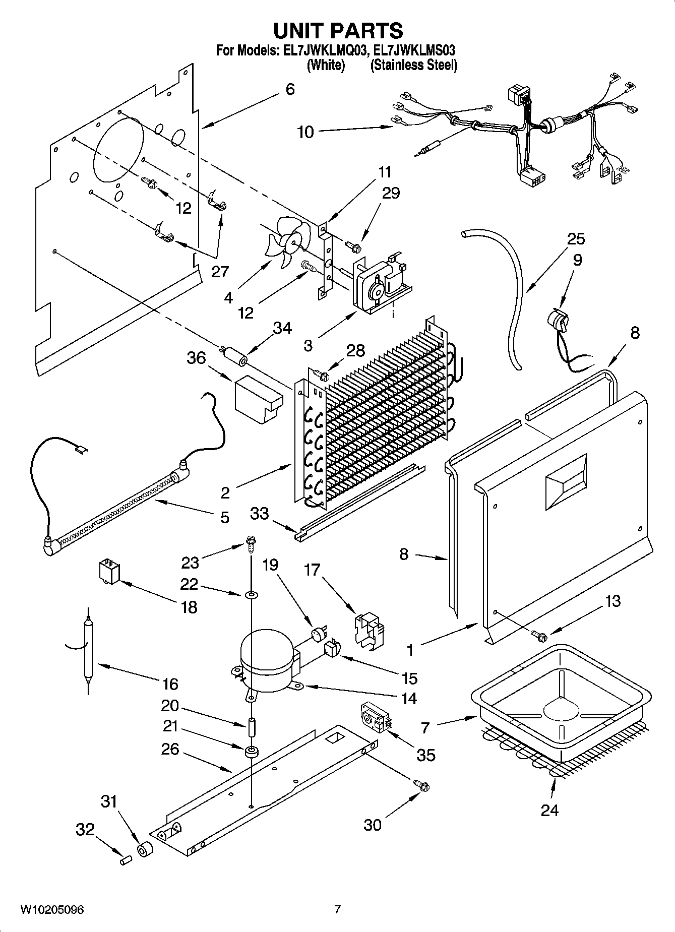 04 - UNIT PARTS, OPTIONAL PARTS