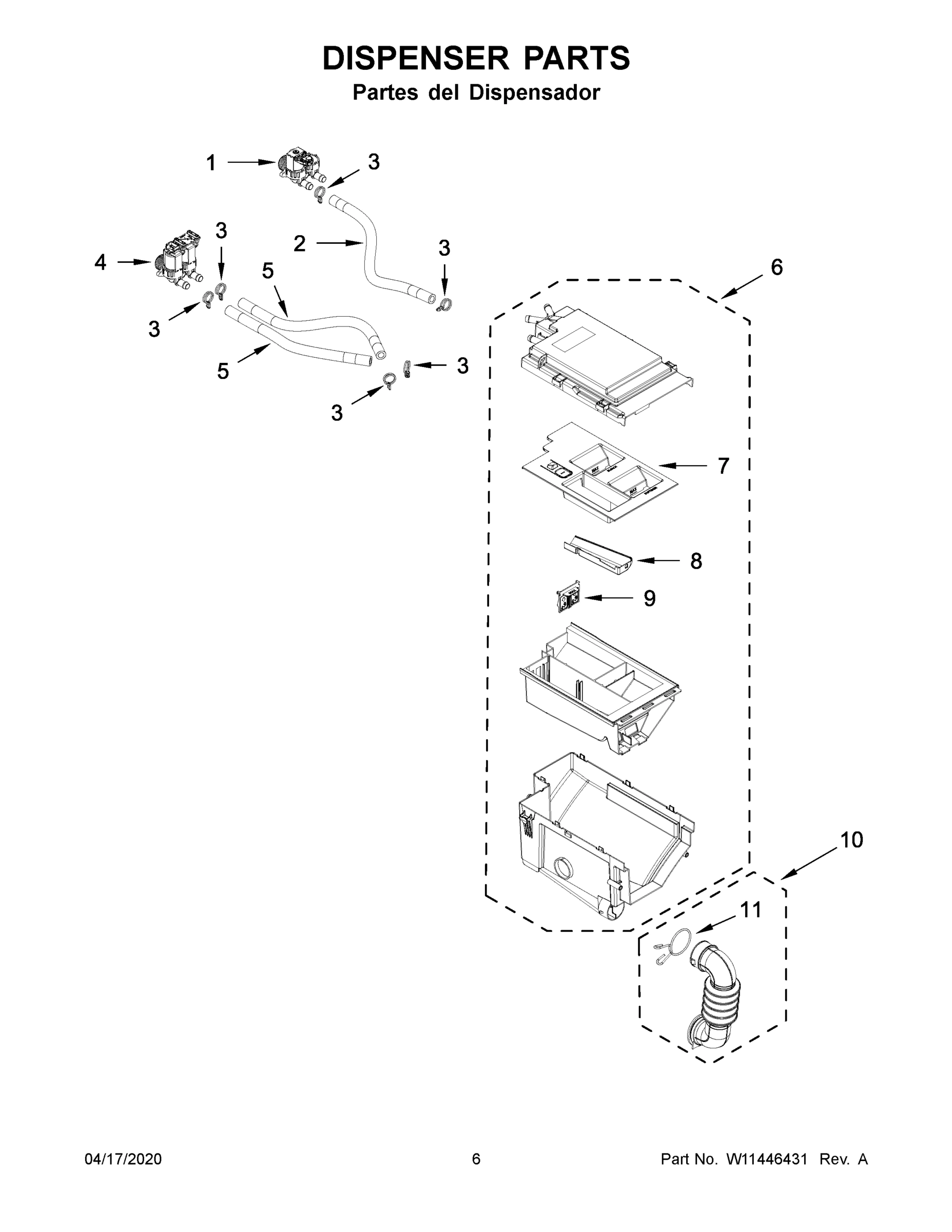 04 - DISPENSER PARTS